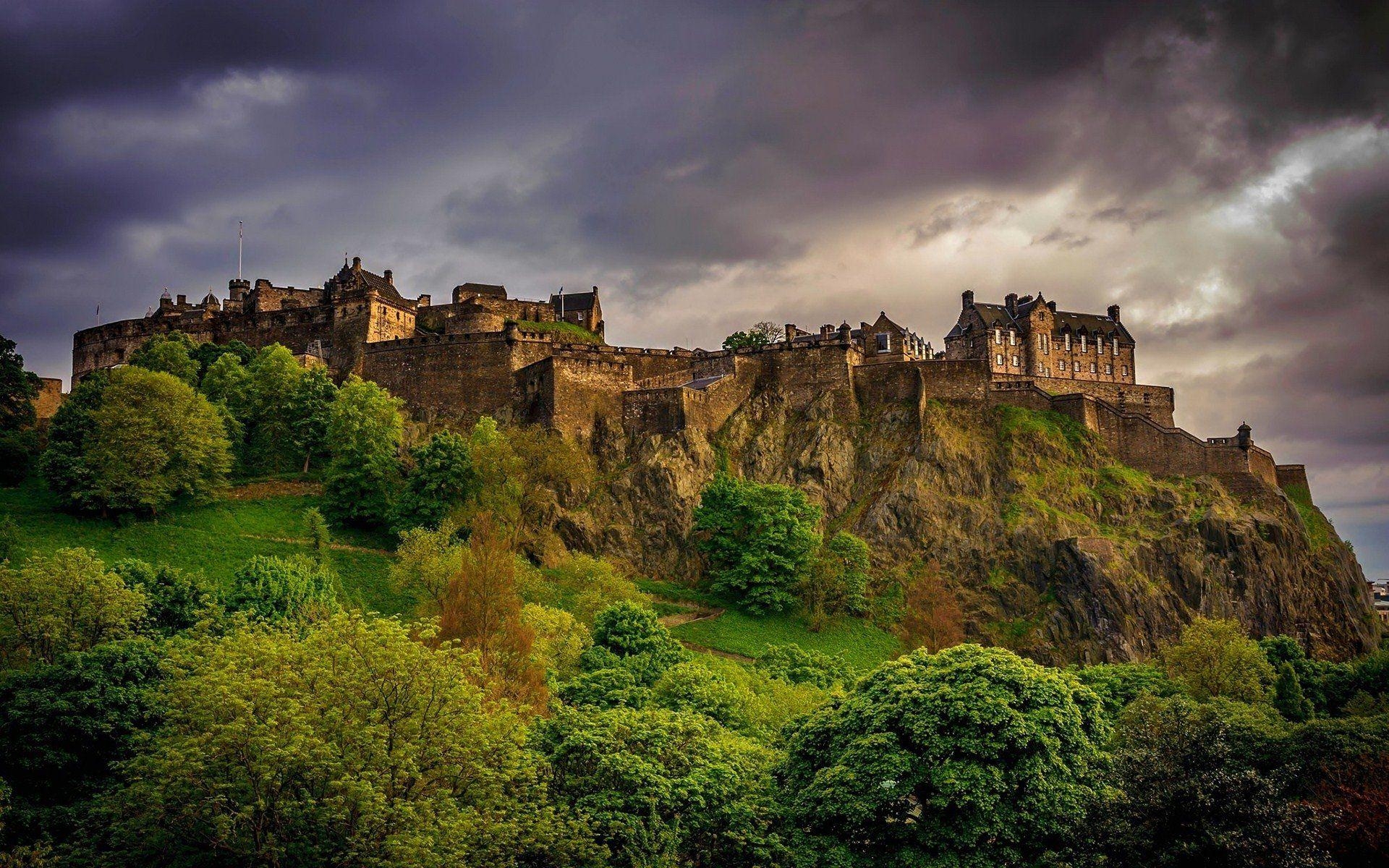 Edinburgh Schloss, Reisen, Schottland, Geschichte, Sehenswürdigkeit, 1920x1200 HD Desktop