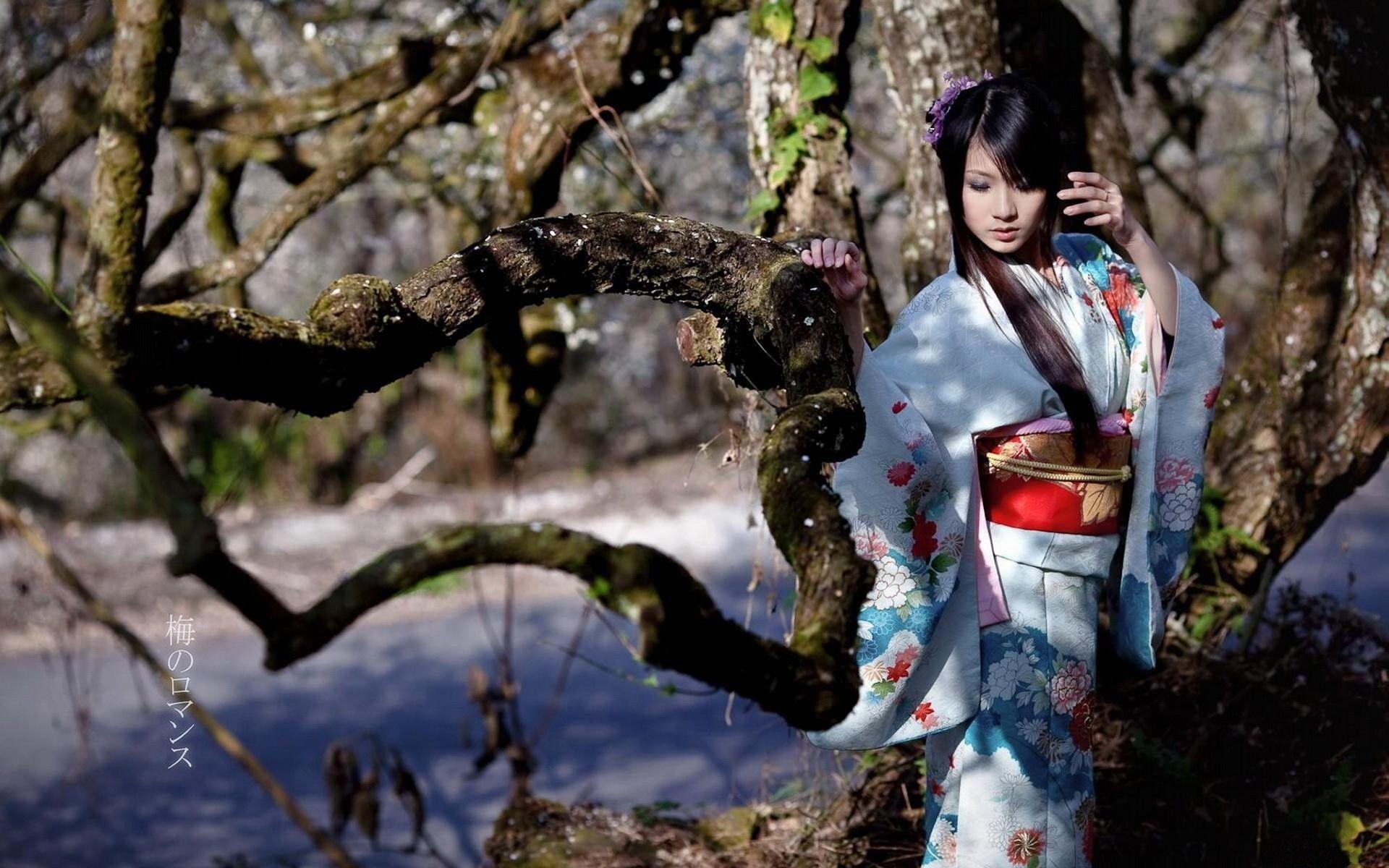 Kimono, Traditionell, Hintergrund, Mode, Kunst, 1920x1200 HD Desktop