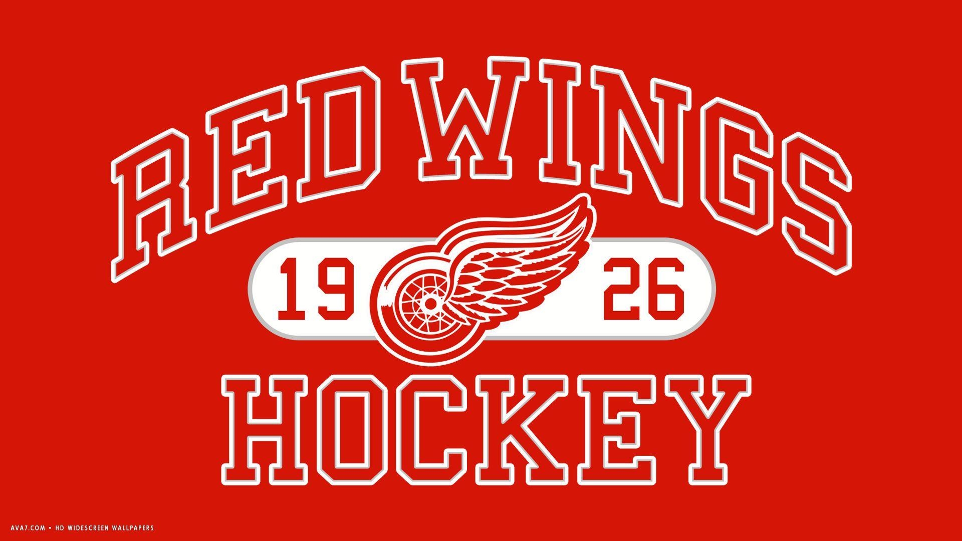 Detroit Red Wings, NHL, HD Widescreen, Eishockeyteam, Hintergrund, 1920x1080 Full HD Desktop