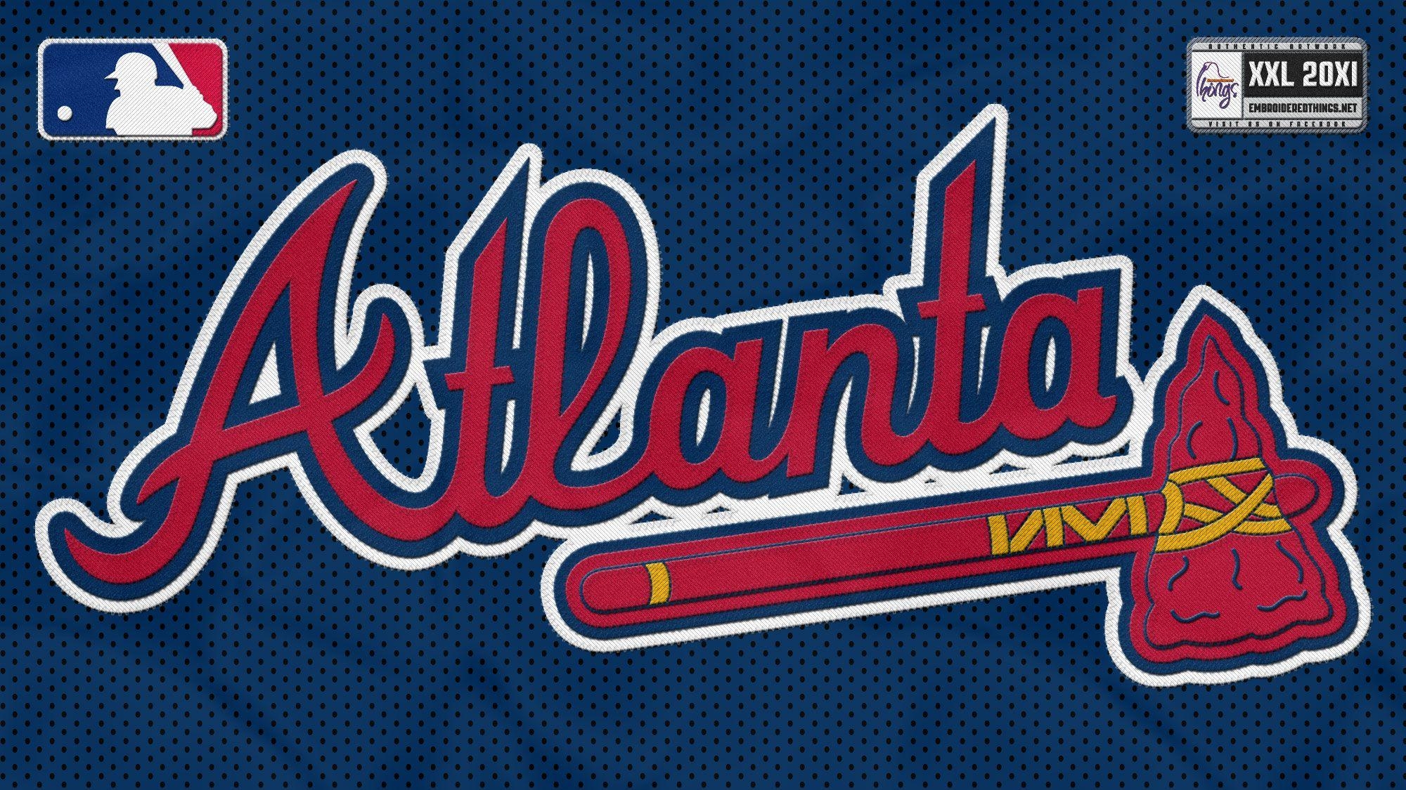 Atlanta Braves, iPhone, Hintergrund, MLB, Sport, 2000x1130 HD Desktop