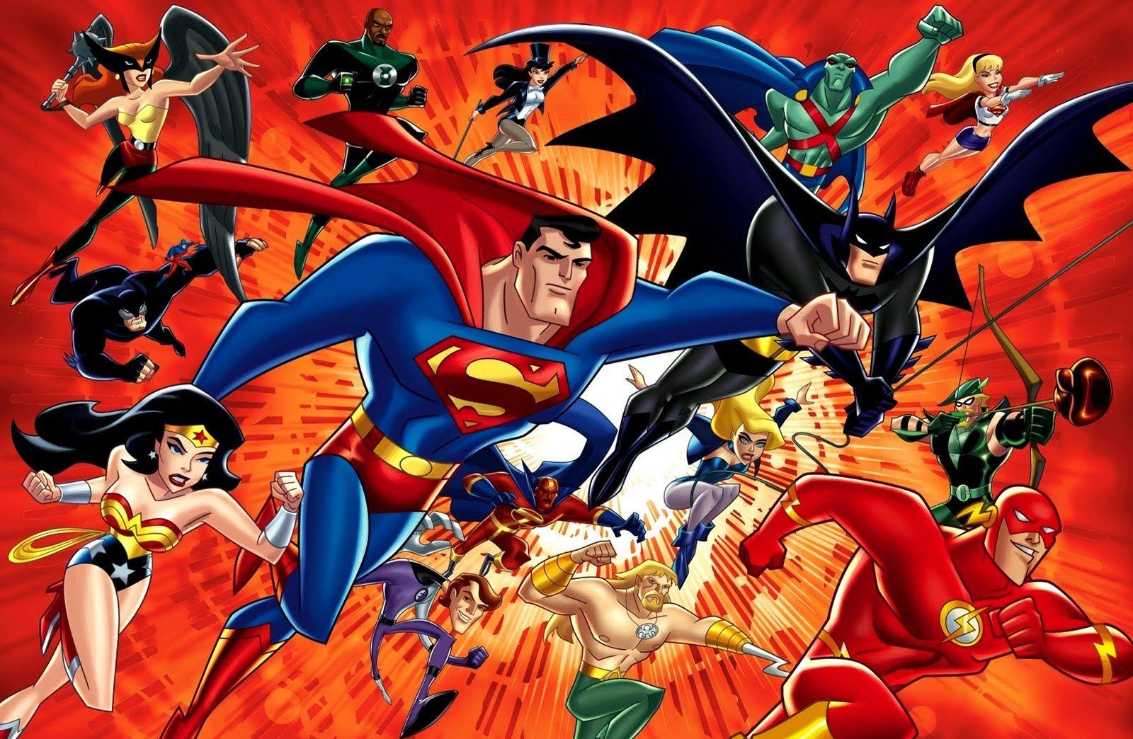 DC Helden, Hintergrund, Bild, Comic, Superhelden, 1600x1050 HD Desktop