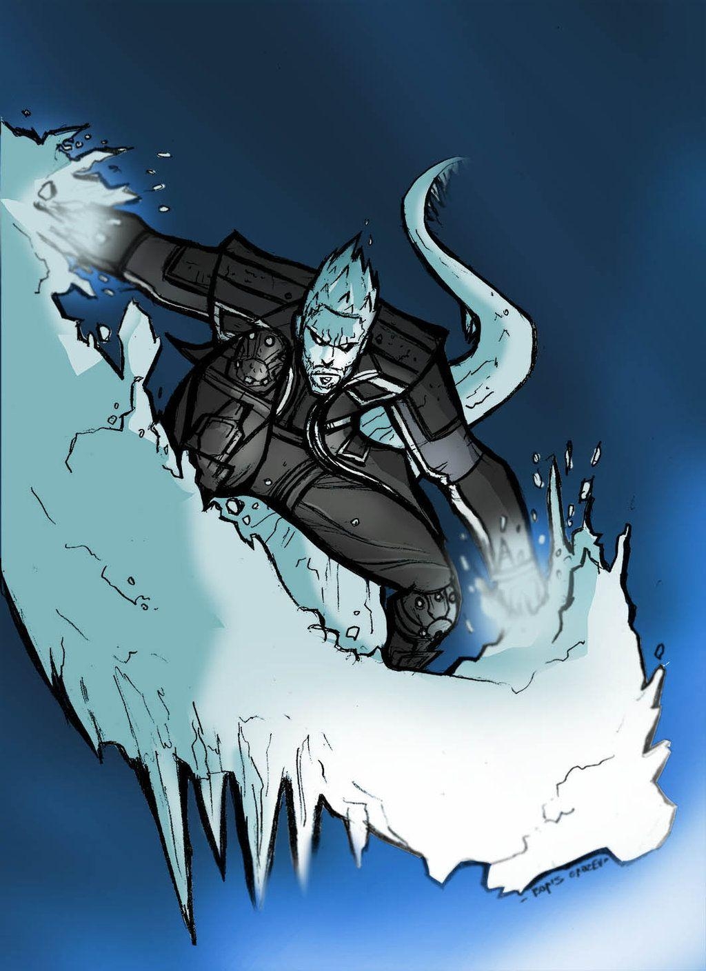 Iceman, Zukunft, Marvel, Konzeptkunst, Superheld, 1030x1410 HD Handy