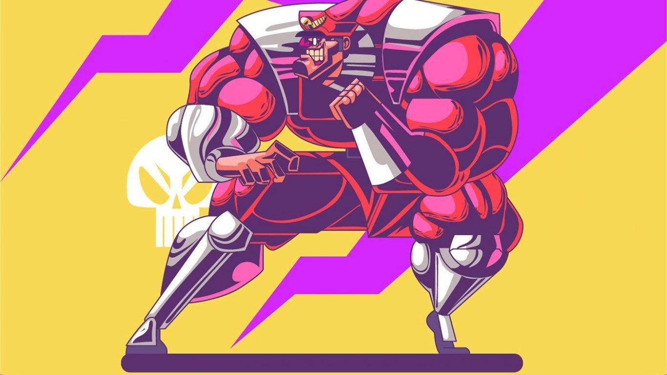 M. Bison, Street Fighter, Kunst, Charakter, Kämpfer, 1370x770 HD Desktop