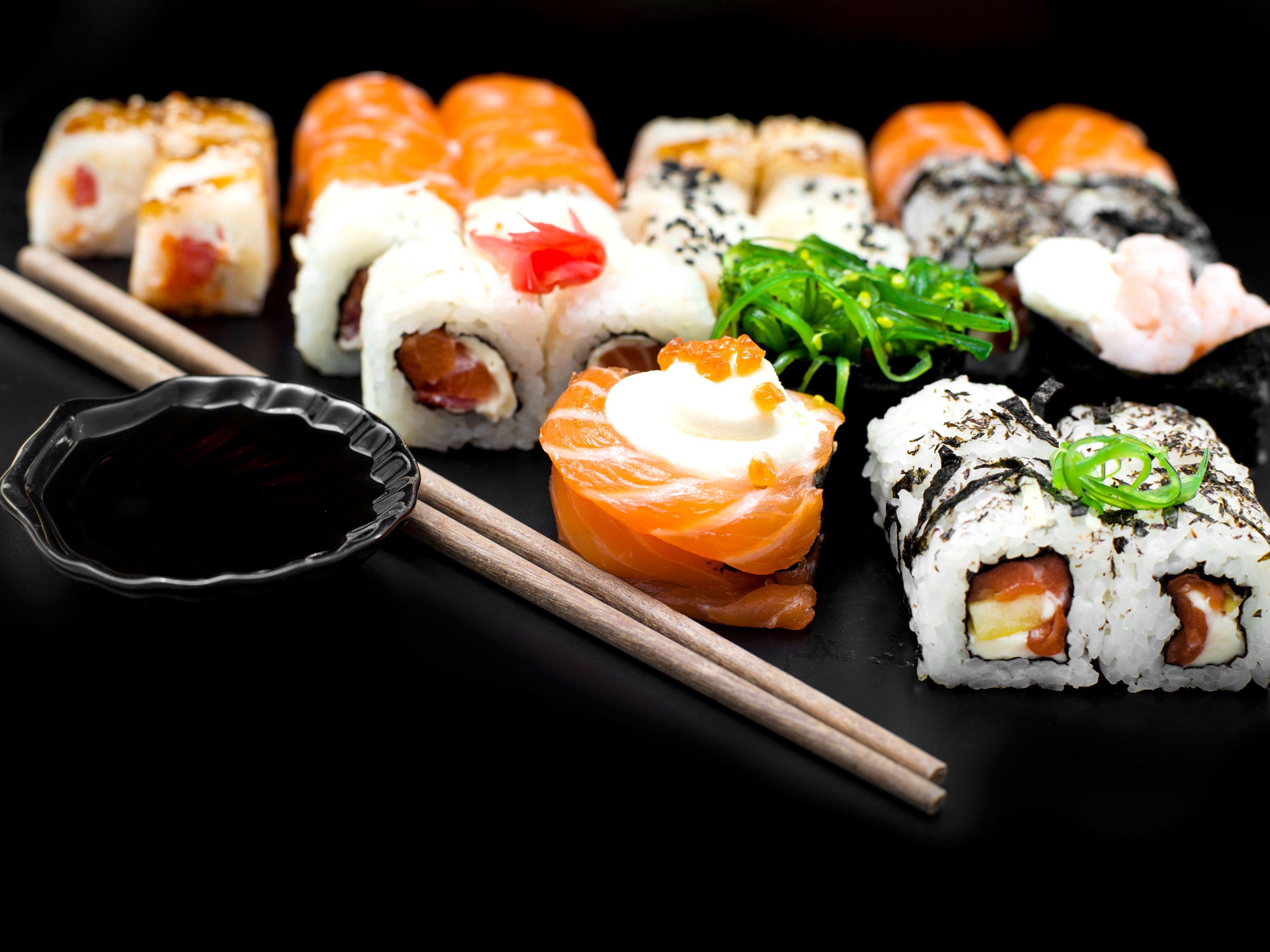 Sushi, Hintergrund, Japanisch, Essen, 49726, 4000x3000 4K Desktop