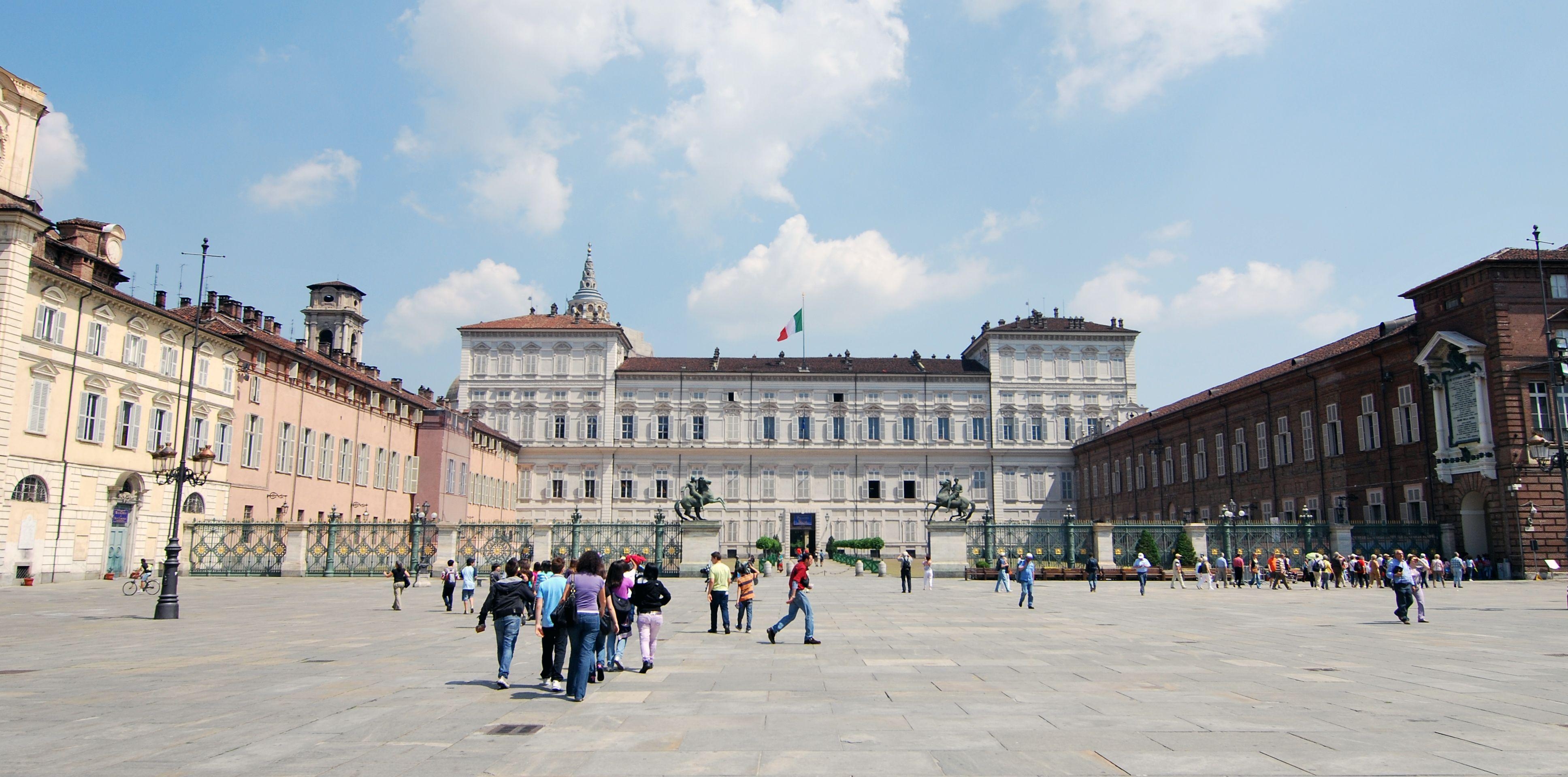 Palazzo Madama, Turin, Kunst, Architektur, Italien, 3880x1920 Dual Screen Desktop