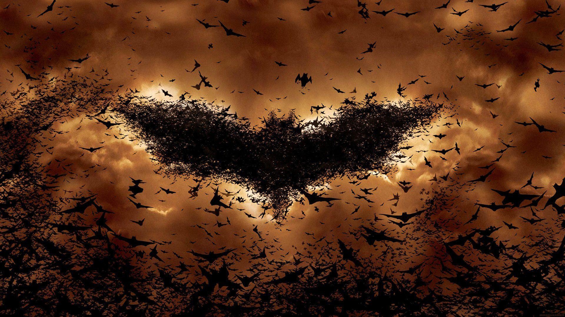 Batman, Begins, Symbol, Laptop, HD, 1920x1080 Full HD Desktop