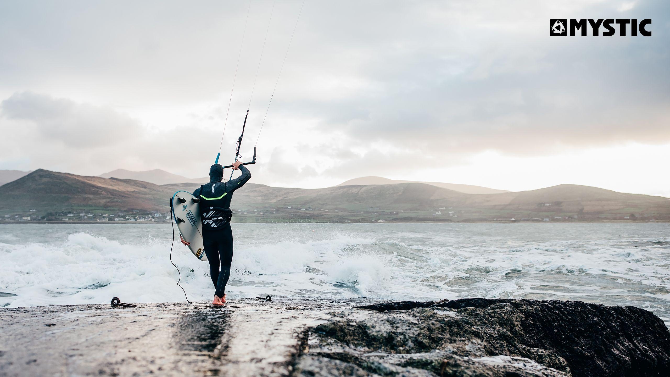 Kiteboarding, Sportbild, Kitesurfing, Hochauflösend, Ausdrucksstark, 2560x1440 HD Desktop