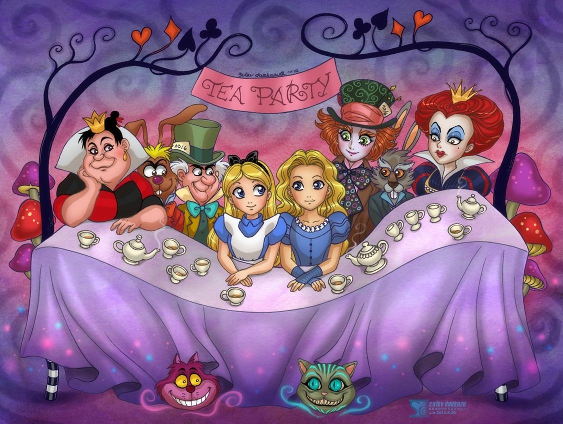 Alice im Wunderland, Cartoon, Fantasie, Disney, Abenteuer, 1130x850 HD Desktop