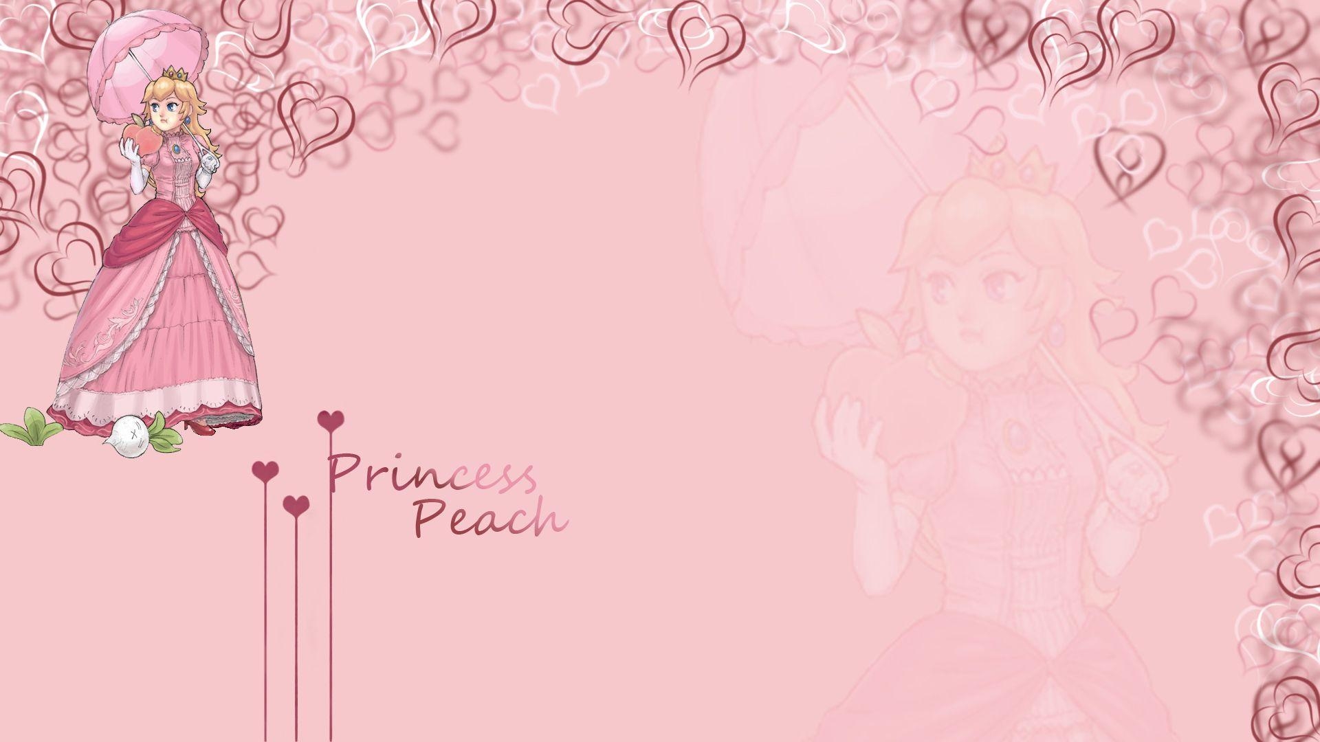 Prinzessin Pfirsich, Hintergrund, Nintendo, Spiele, Tapete, 1920x1080 Full HD Desktop