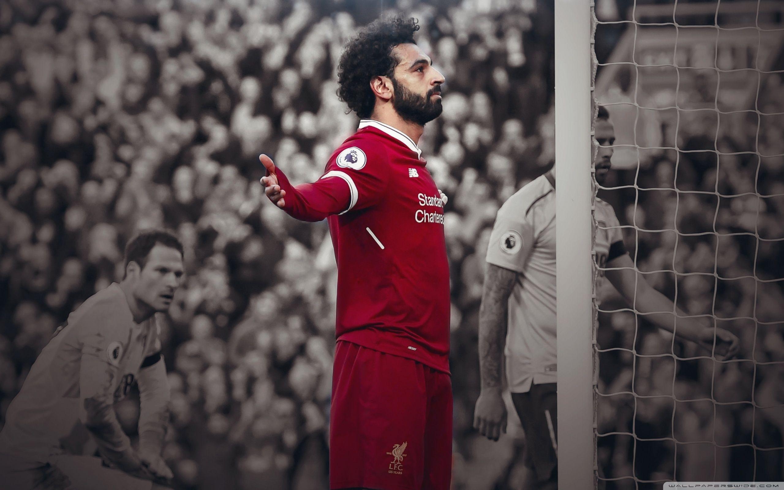 Mohamed Salah, Sport, 4K, HD, Liverpool, 2560x1600 HD Desktop