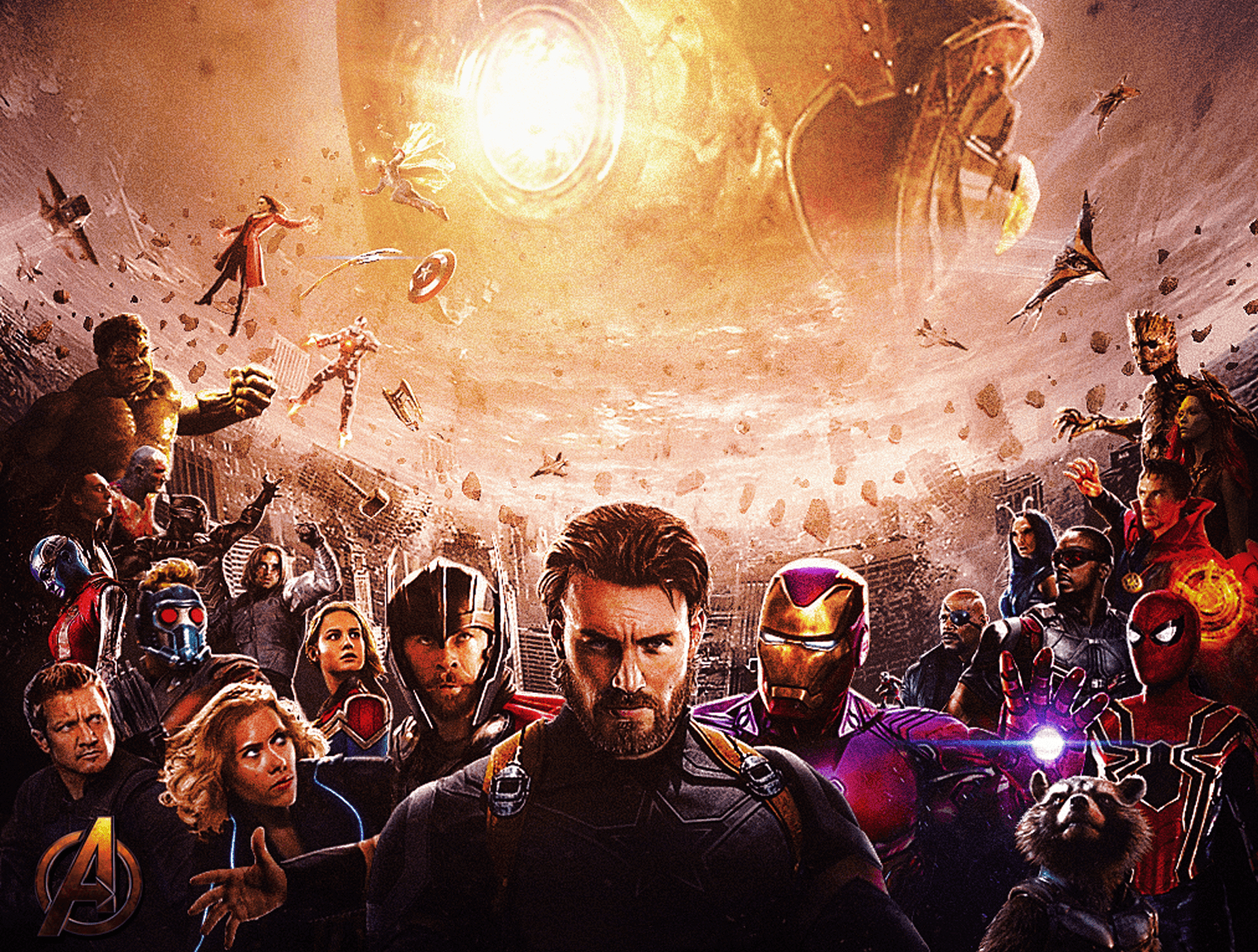 Infinity Gauntlet, Avengers, Infinity War, Film, Marvel, 1610x1220 HD Desktop