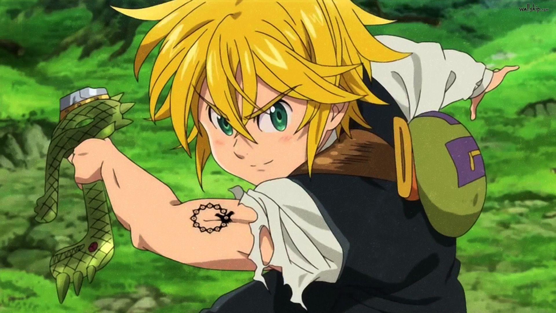 Meliodas, Anime, Wallpaper, Charakter, Hintergrund, 1920x1080 Full HD Desktop