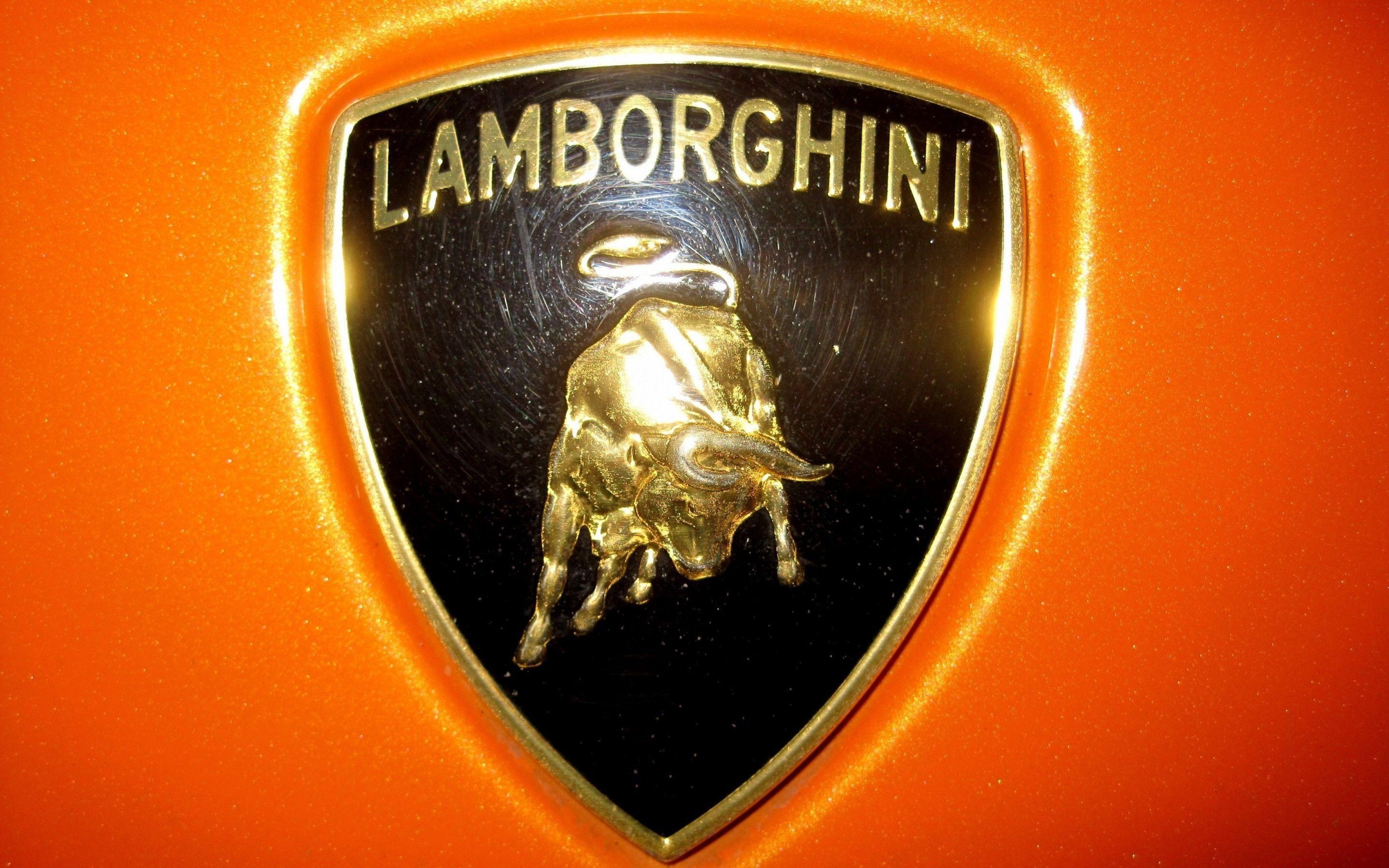 Lamborghini, Logo, Autos, Luxus, Markenzeichen, 2880x1800 HD Desktop