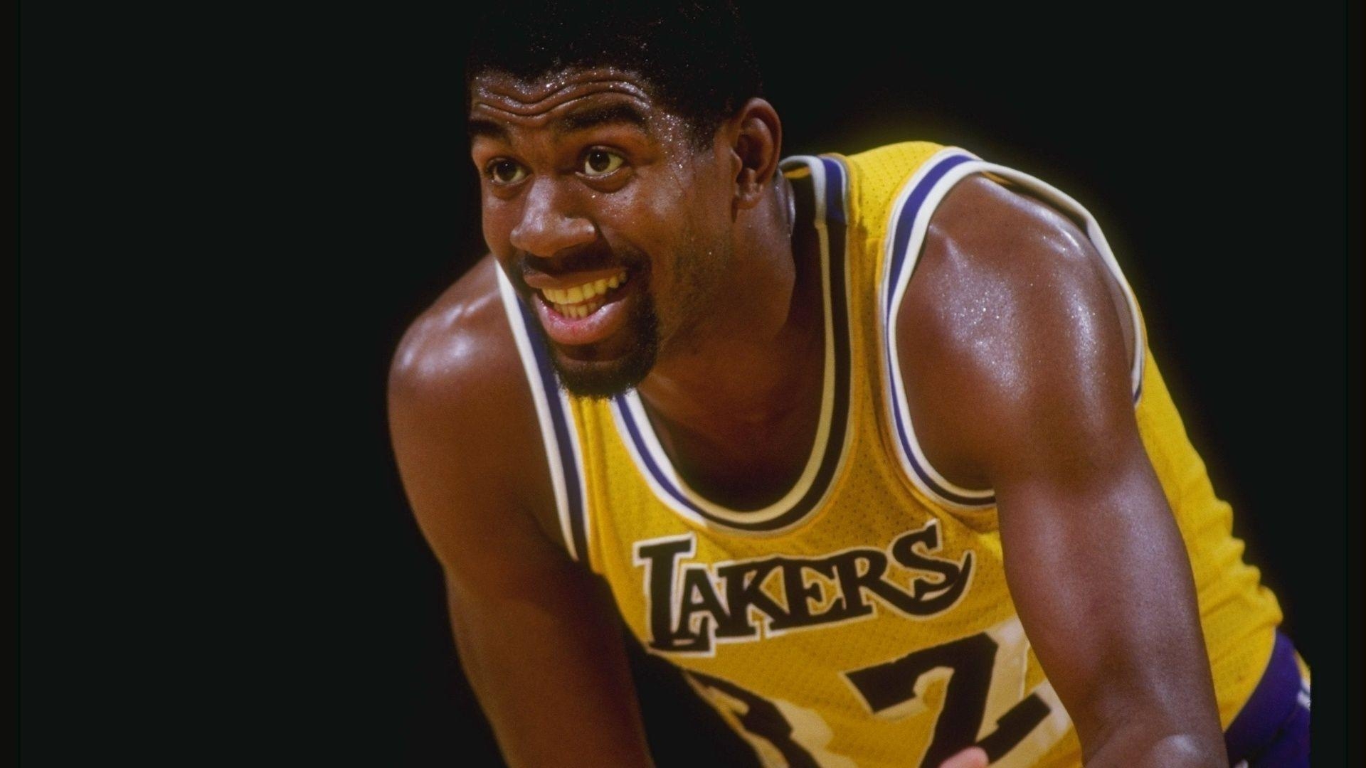 Magic Johnson, Hohe Auflösung, Ikone, Basketball, Lakers, 1920x1080 Full HD Desktop