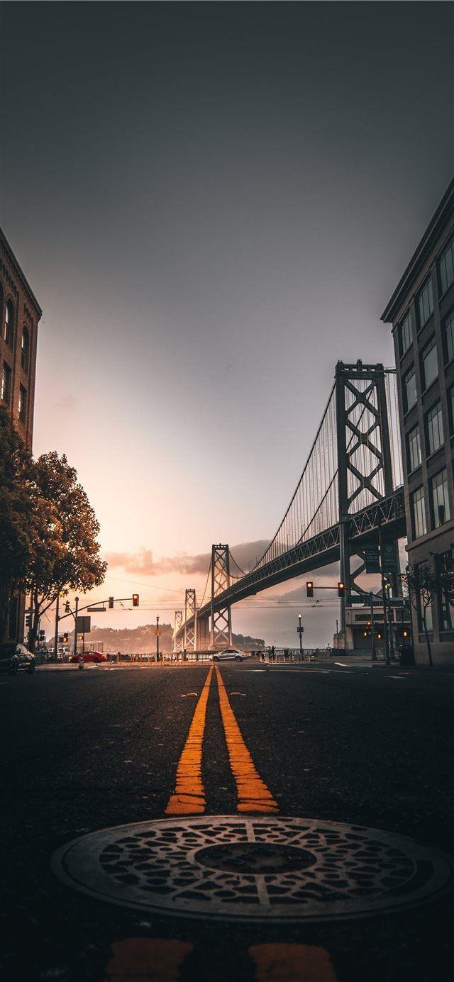 iPhone X, Flow, Bay Bridge, HD, Kalifornien, 640x1390 HD Handy