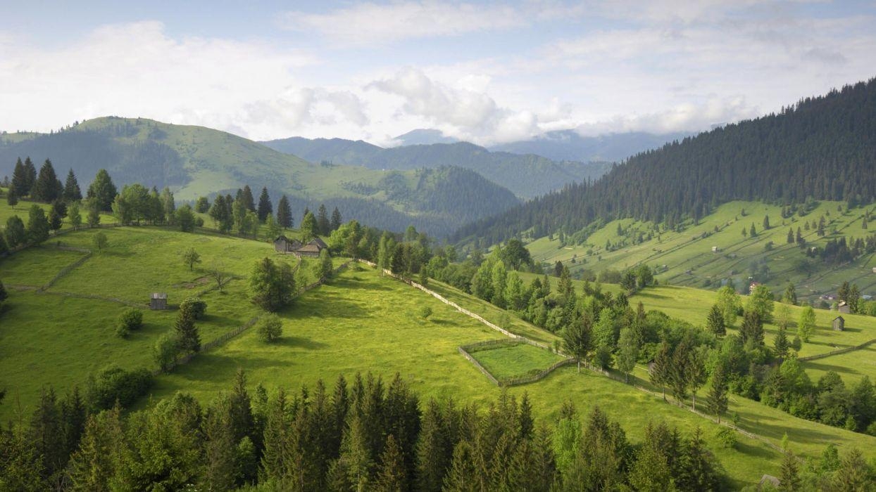 Rumänien Berge, Südkarpaten, Landschaft, Natur, 1080p, 1250x700 HD Desktop