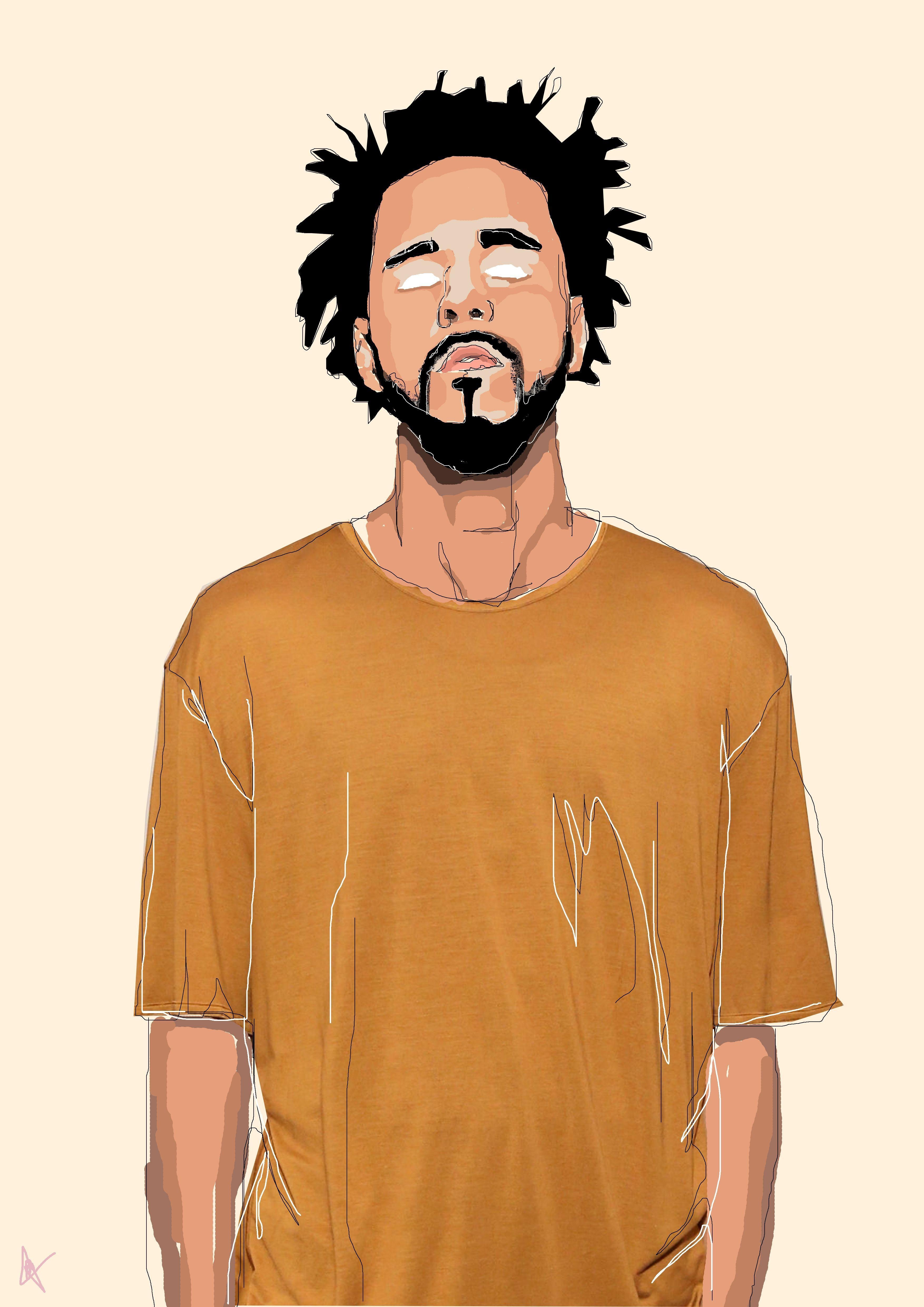 J Cole, Pinterest, Rap, Hip-Hop, Künstler, 3510x4970 4K Handy