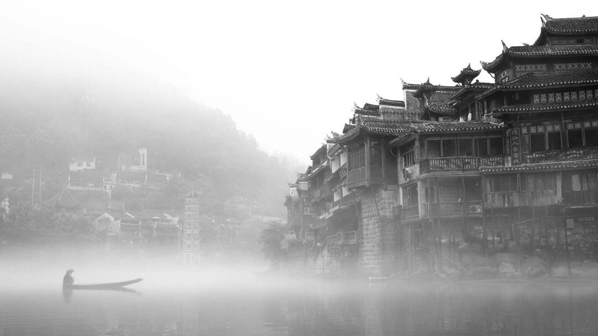 Chinesische Stadt, Hochauflösend, Urban, Architektur, 1920x1080 Full HD Desktop