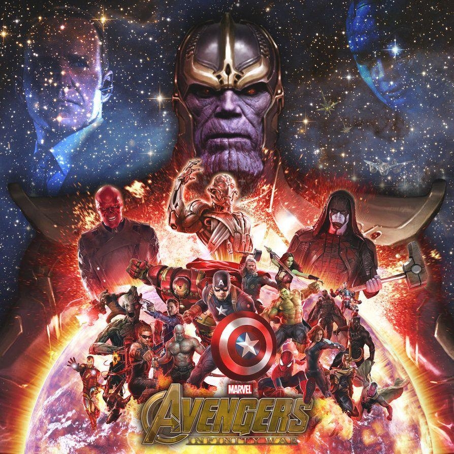 Avengers, Infinity War, Kinofilm, Marvel, Superhelden, 900x900 HD Handy