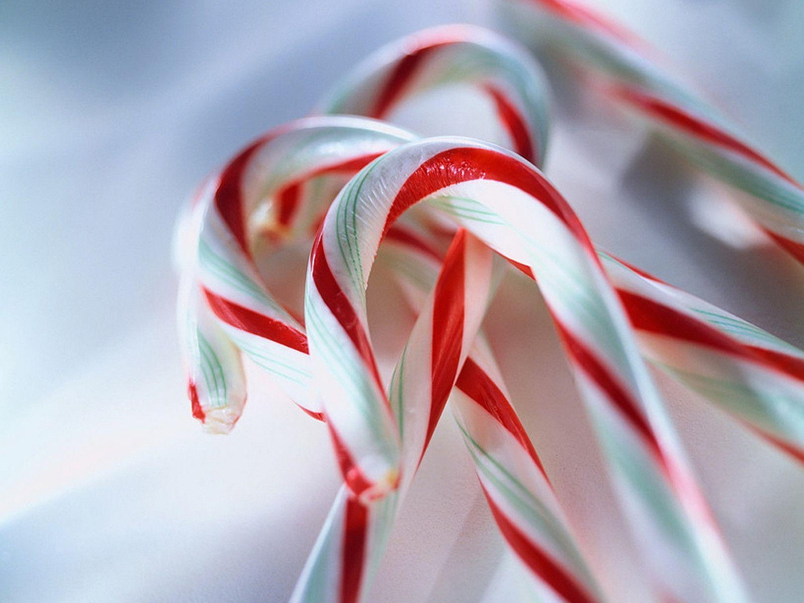 Candy Cane, Desktop, Hintergrund, Süßigkeiten, Weihnachten, 1600x1200 HD Desktop