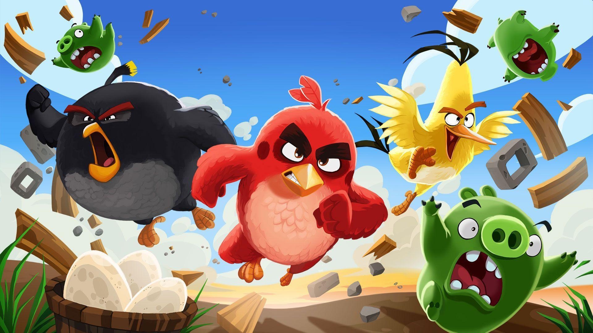 Angry Birds, Wiki, Fandom, 1920x1080, Hintergrund, 1920x1080 Full HD Desktop