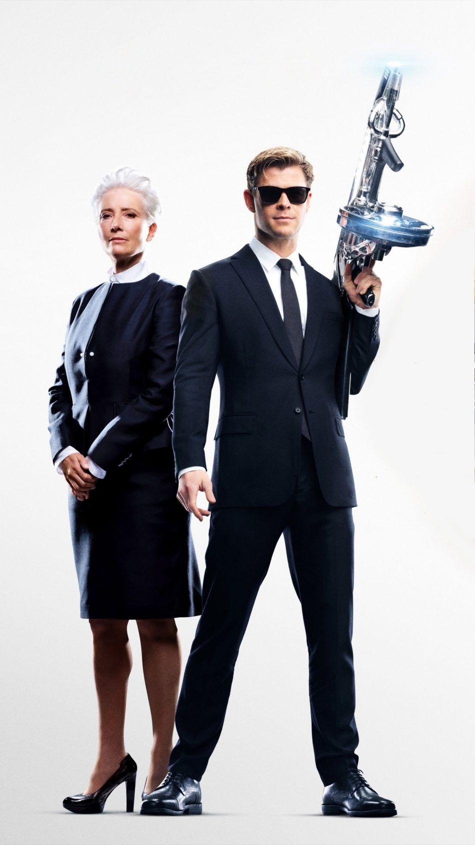 Chris Hemsworth, Emma Thompson, Men In Black, Film, kostenlos, 950x1690 HD Handy