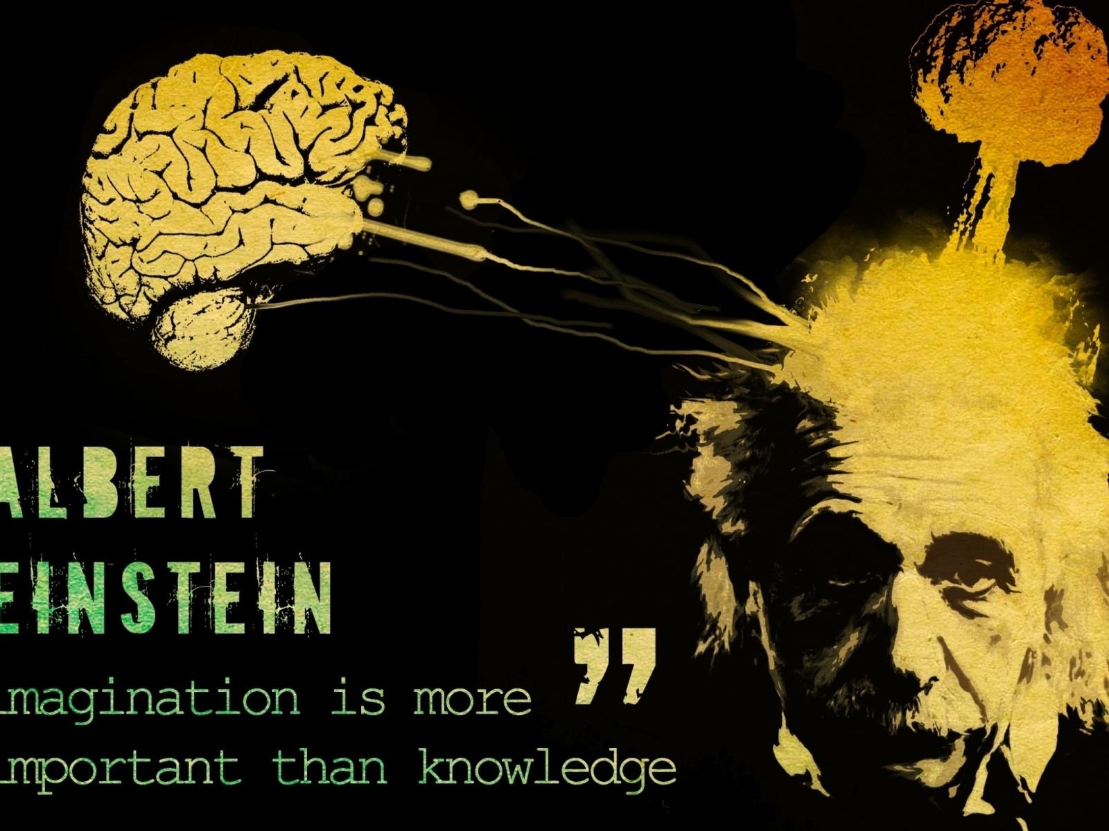 Albert Einstein, Gehirn, explodieren, Twitter, Header, 1600x1200 HD Desktop