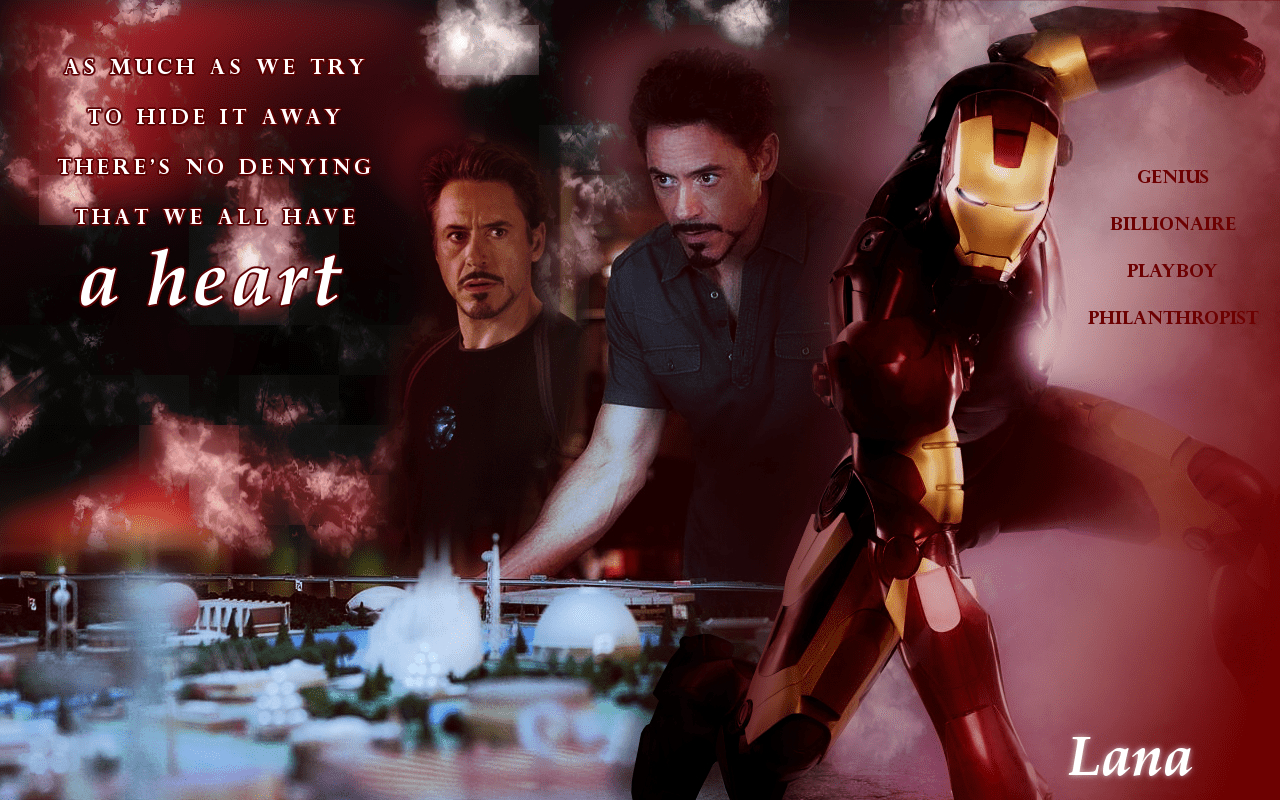 Iron Man, Tony Stark, Gratis, Download, Wallpaper, 1280x800 HD Desktop