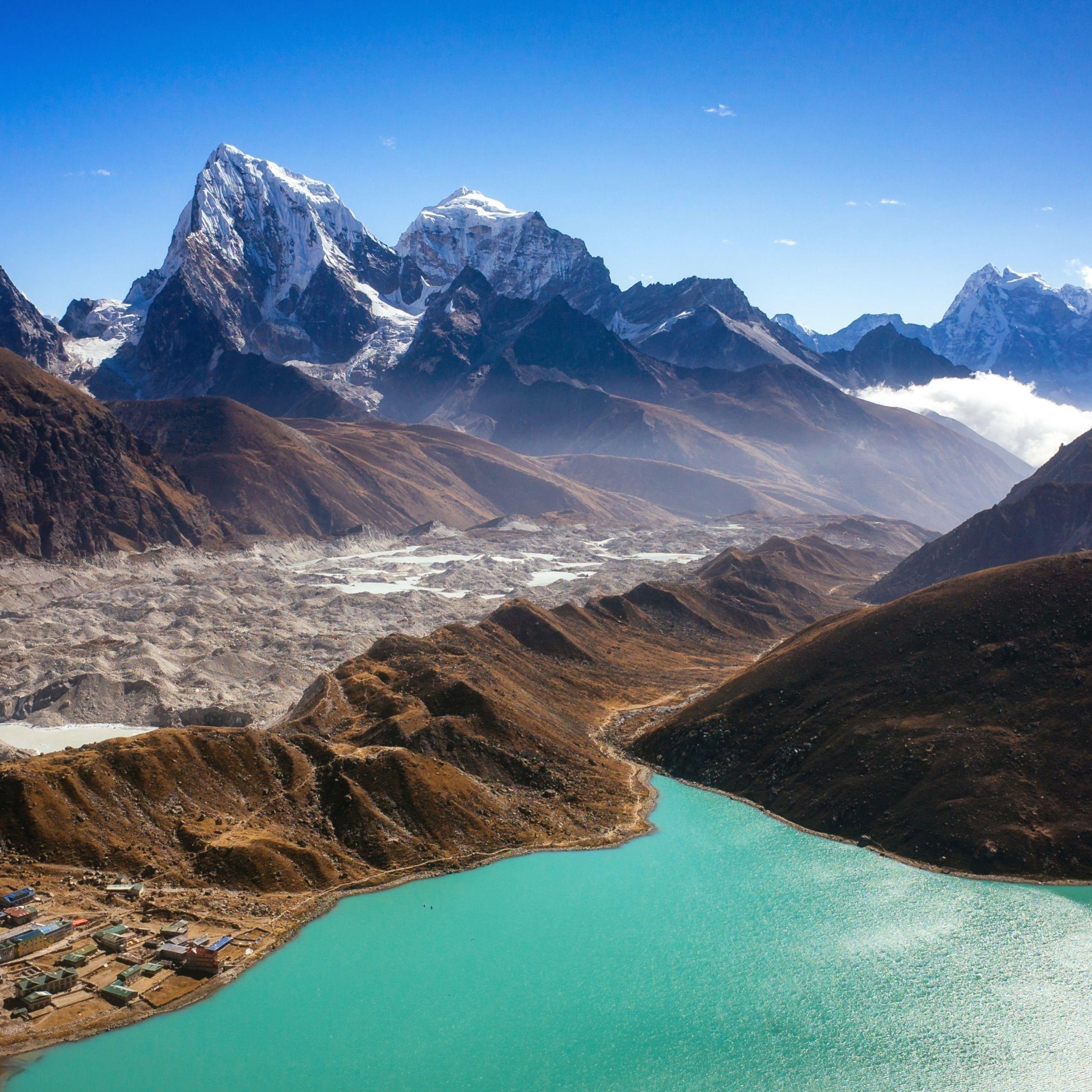 Felsige Berge, Himalayas, 4K, iPad, Retina, 2940x2940 4K Handy