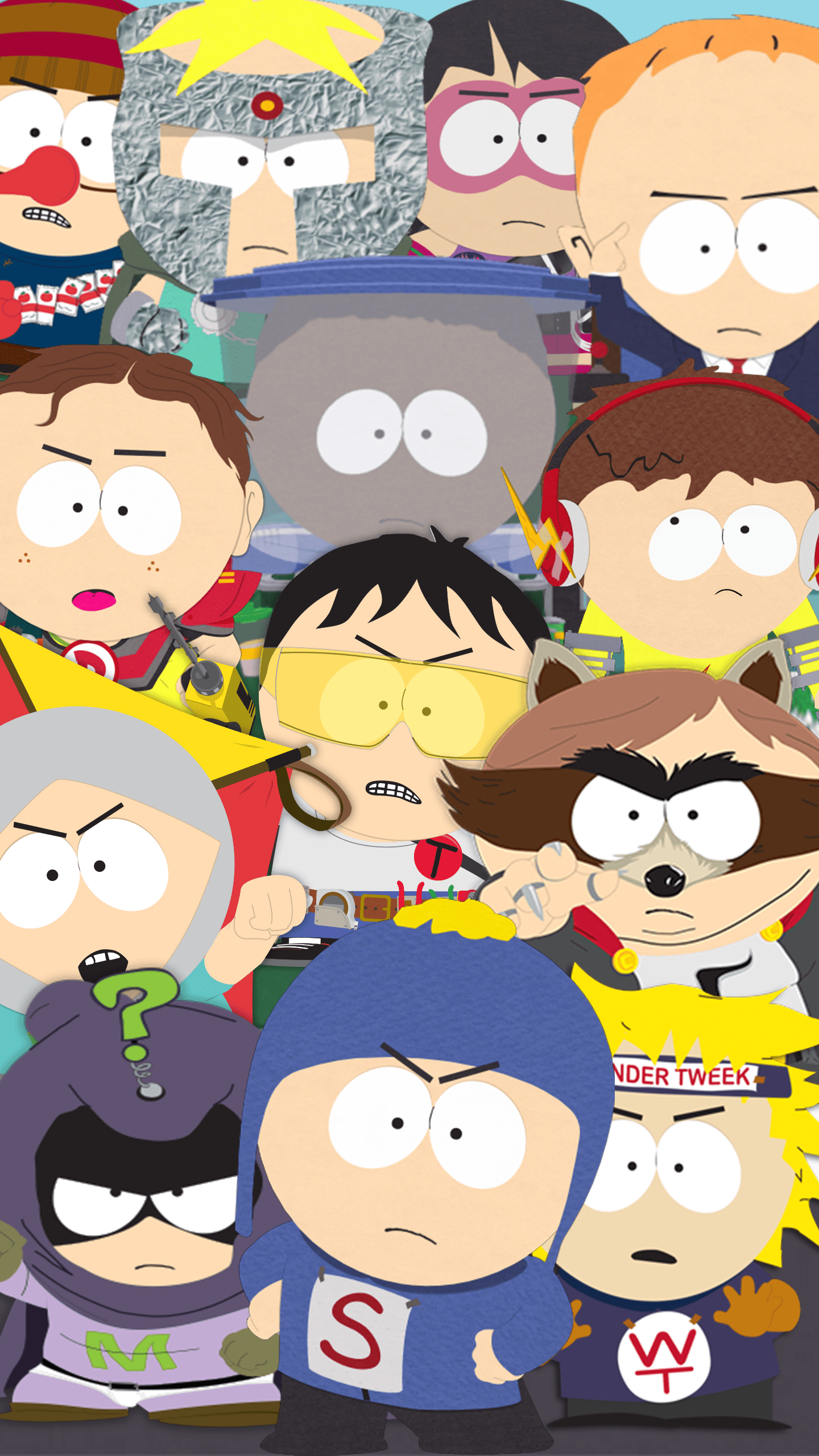 South Park, Superhelden, Handy, Cartoon, Spaß, 1440x2560 HD Handy