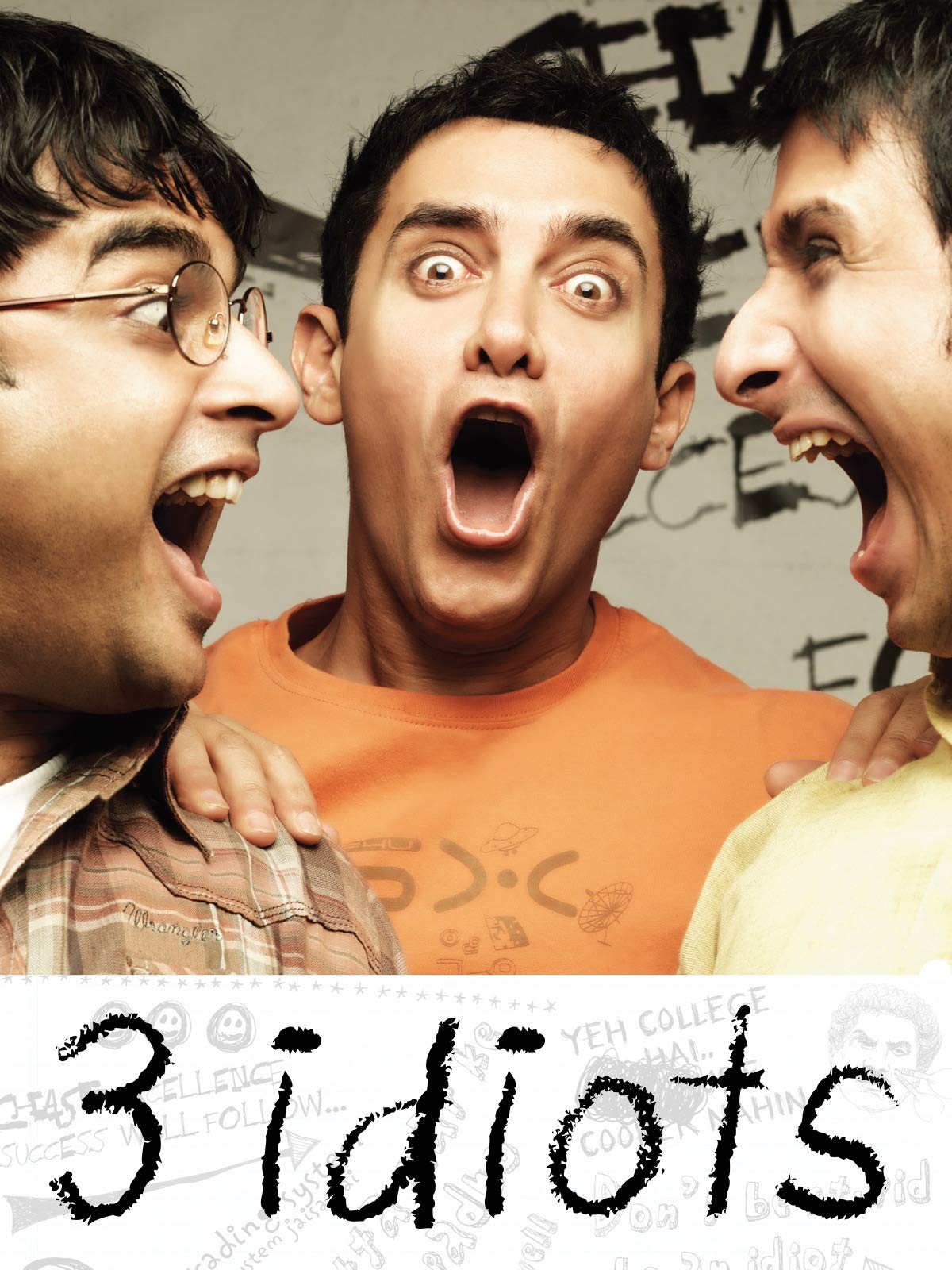 3 Idiots, 2009, Bollywood, Aamir Khan, Film, 1200x1600 HD Handy