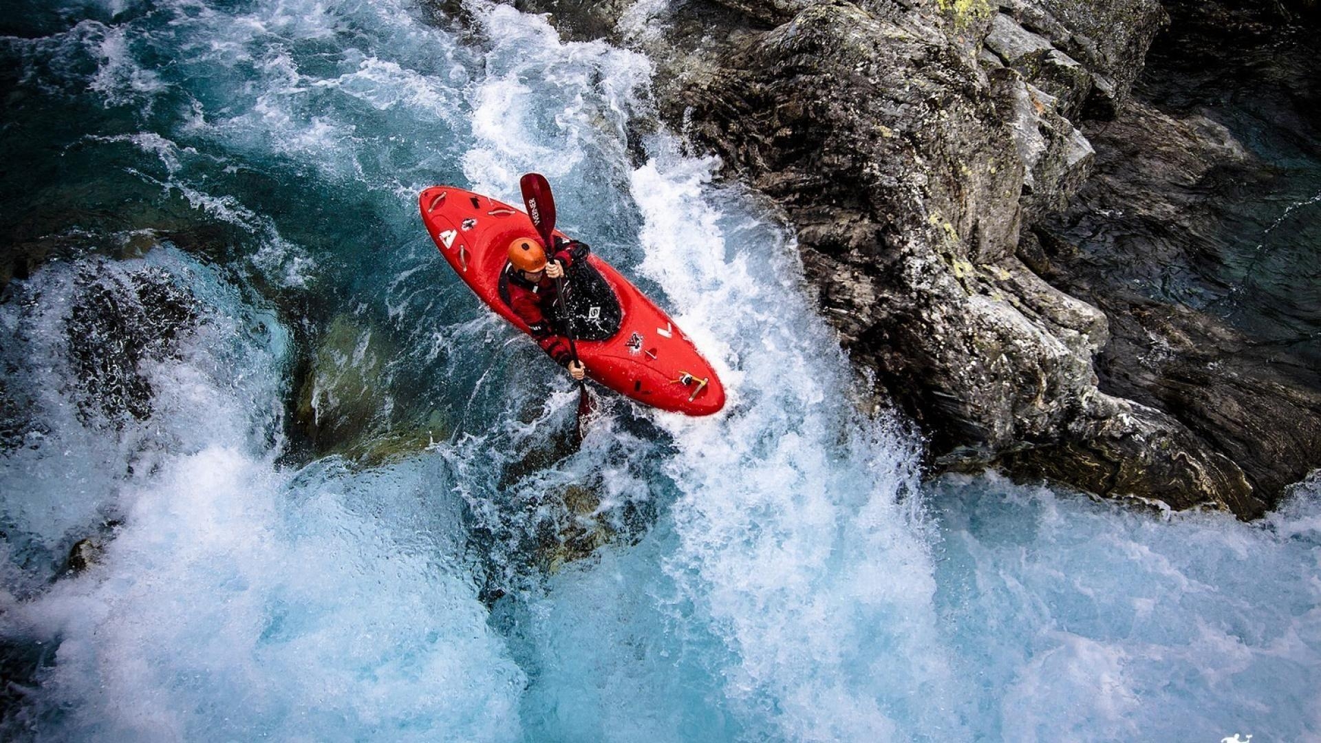 Kajak, Sport, Natur, Abenteuer, Wasser, 1920x1080 Full HD Desktop