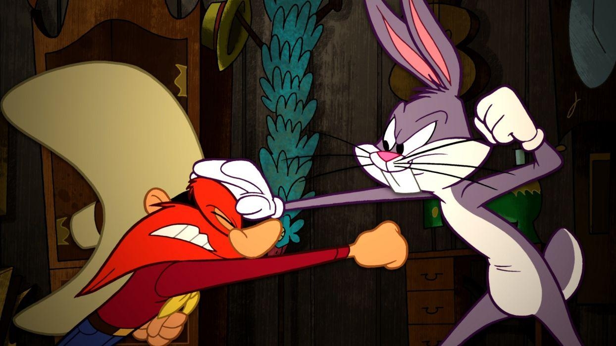 Bugs Bunny, Yosemite Sam, Zeichentrick, HD, 1250x700 HD Desktop