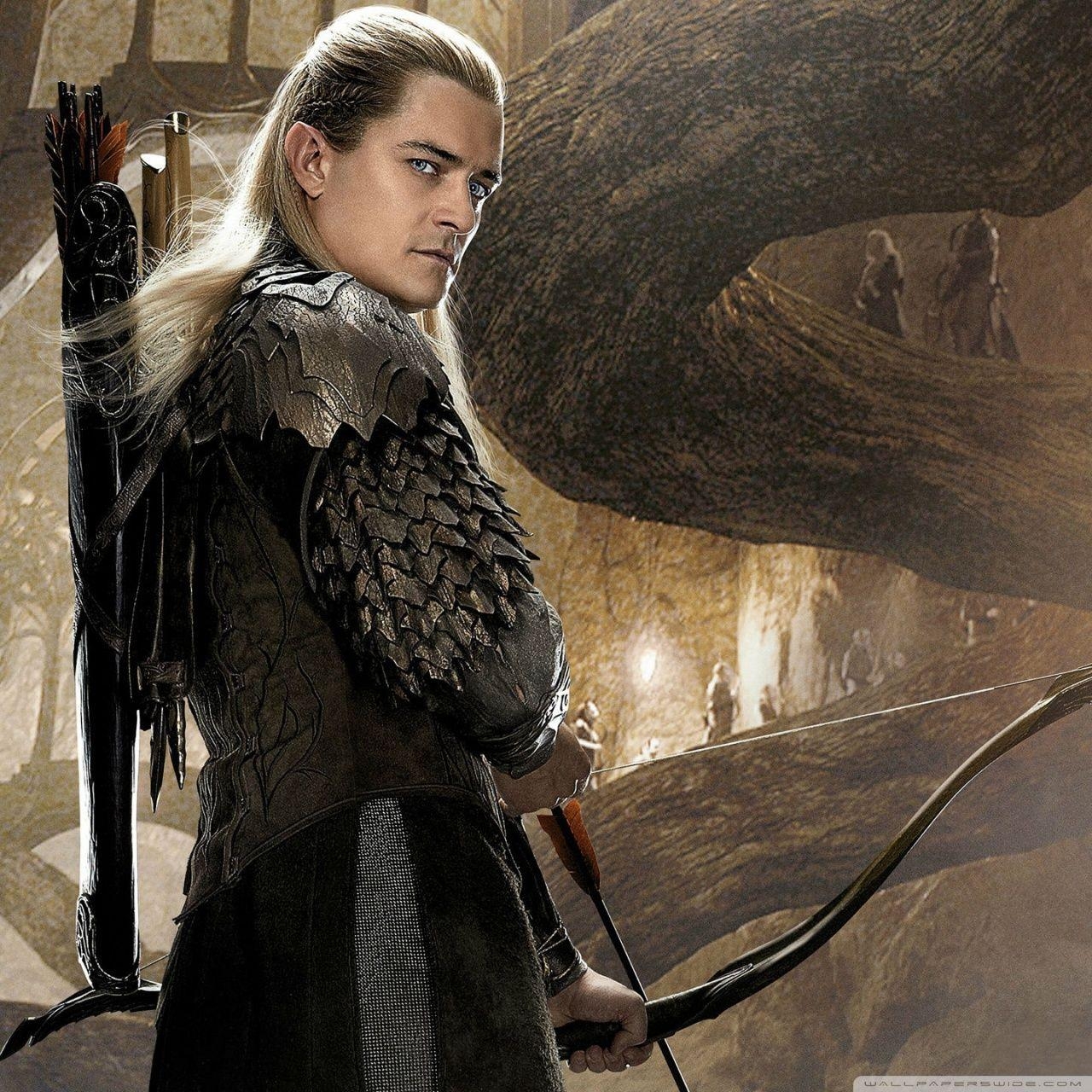 Tauriel Legolas, 4K, Filme, Hobbit, HD, 1280x1280 HD Handy