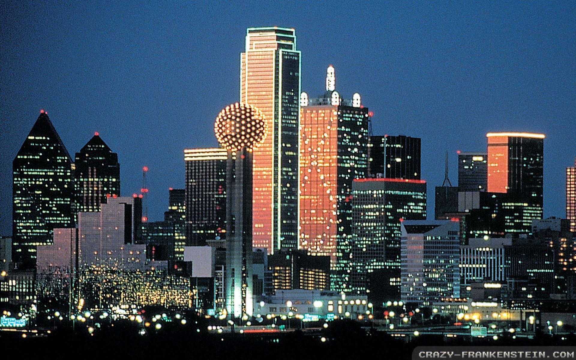 Dallas, Stadtbild, Reisen, Texas, Panorama, 1920x1200 HD Desktop