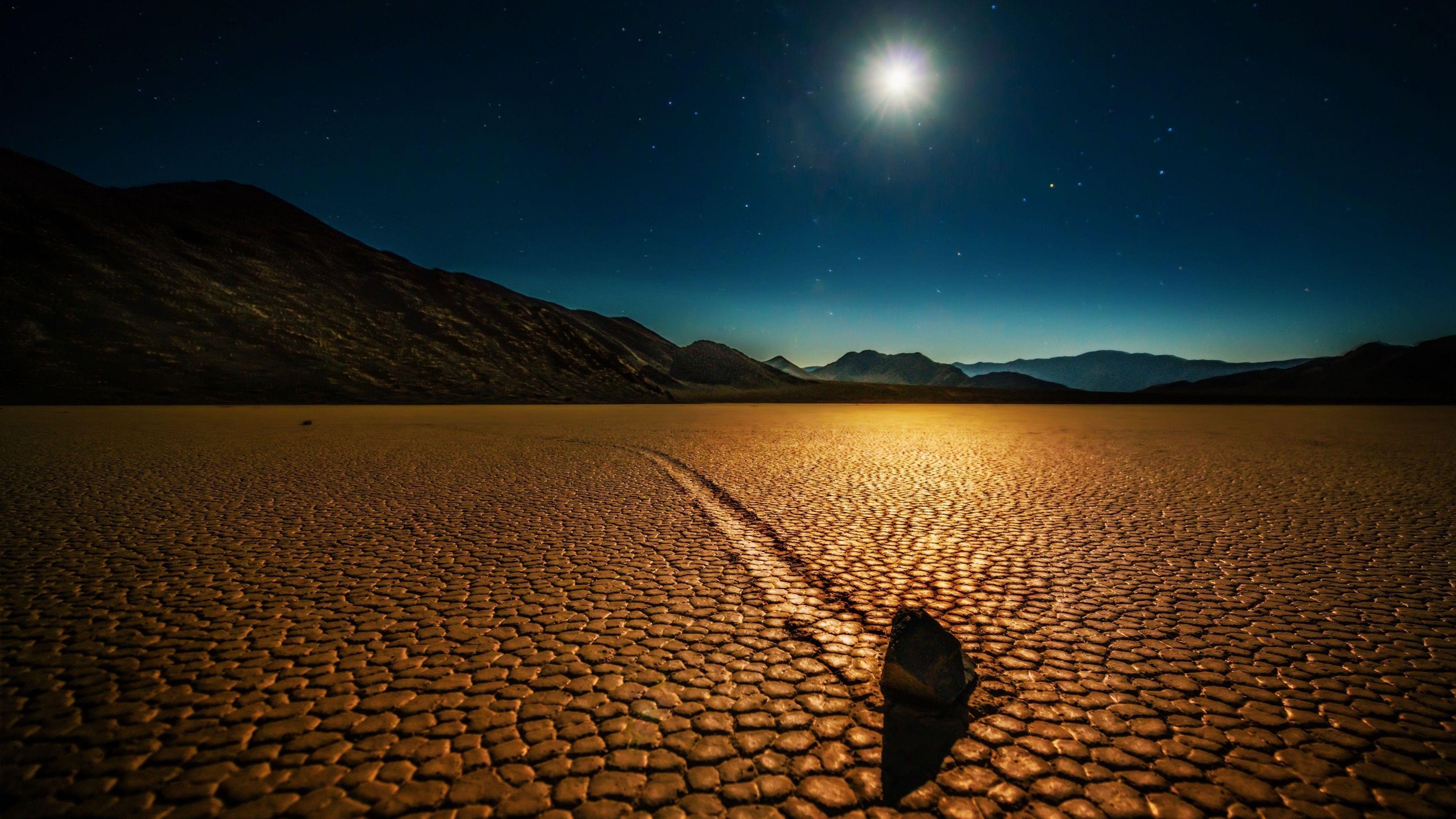 Nevada Wüstenstraße, sonniger Tag, Natur, Landschaft, 3840x2160 4K Desktop