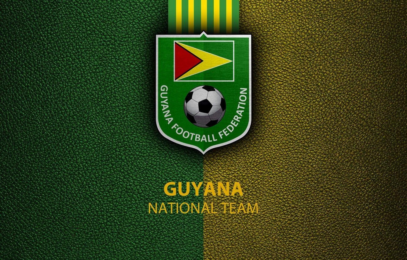 Sportlogo Fußball Nationalmannschaft Guyana, 1340x850 HD Desktop