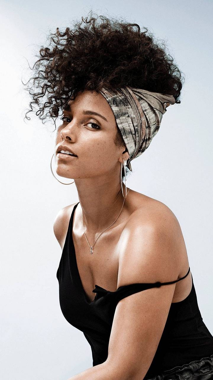 Alicia Keys, Künstler, Musik, Hintergrund, Sängerin, 720x1280 HD Handy