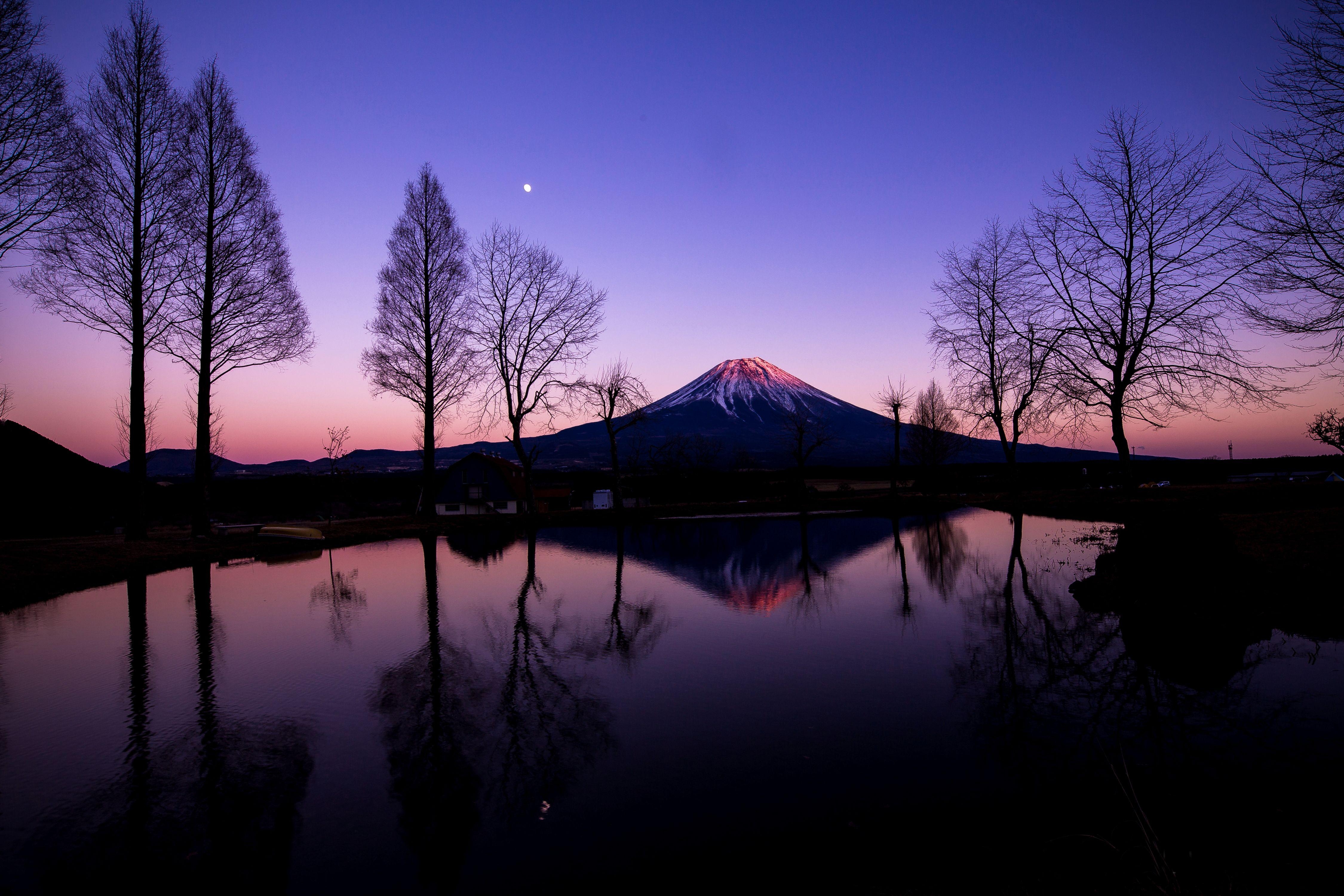 Mount Fuji, Reisen, Mittwoch, Hintergrund, Landschaft, 4500x3000 4K Desktop