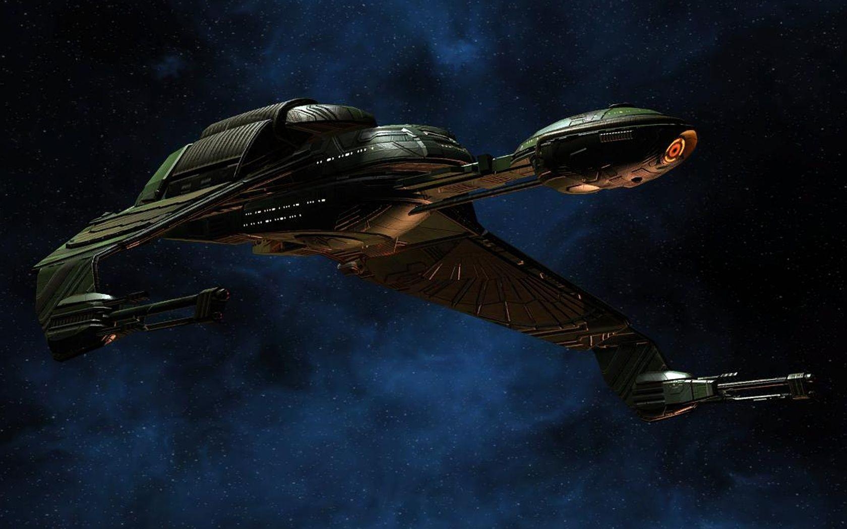 Klingon, Bird of Prey, Raumschiff, TV-Serien, Hintergrund, 1680x1050 HD Desktop