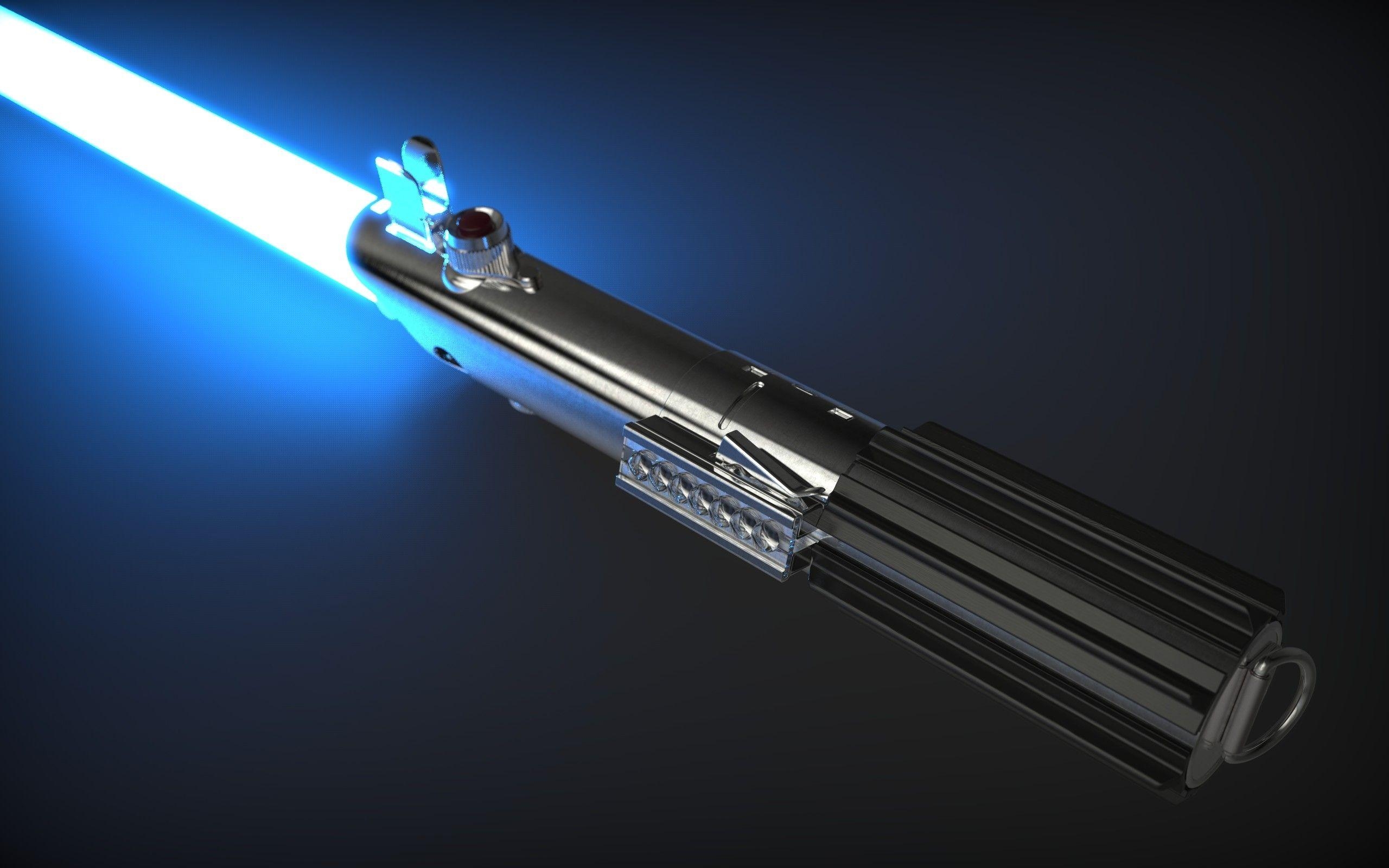 Blaues Lichtschwert, Star Wars, High Definition, Sci-Fi, 2560x1600 HD Desktop