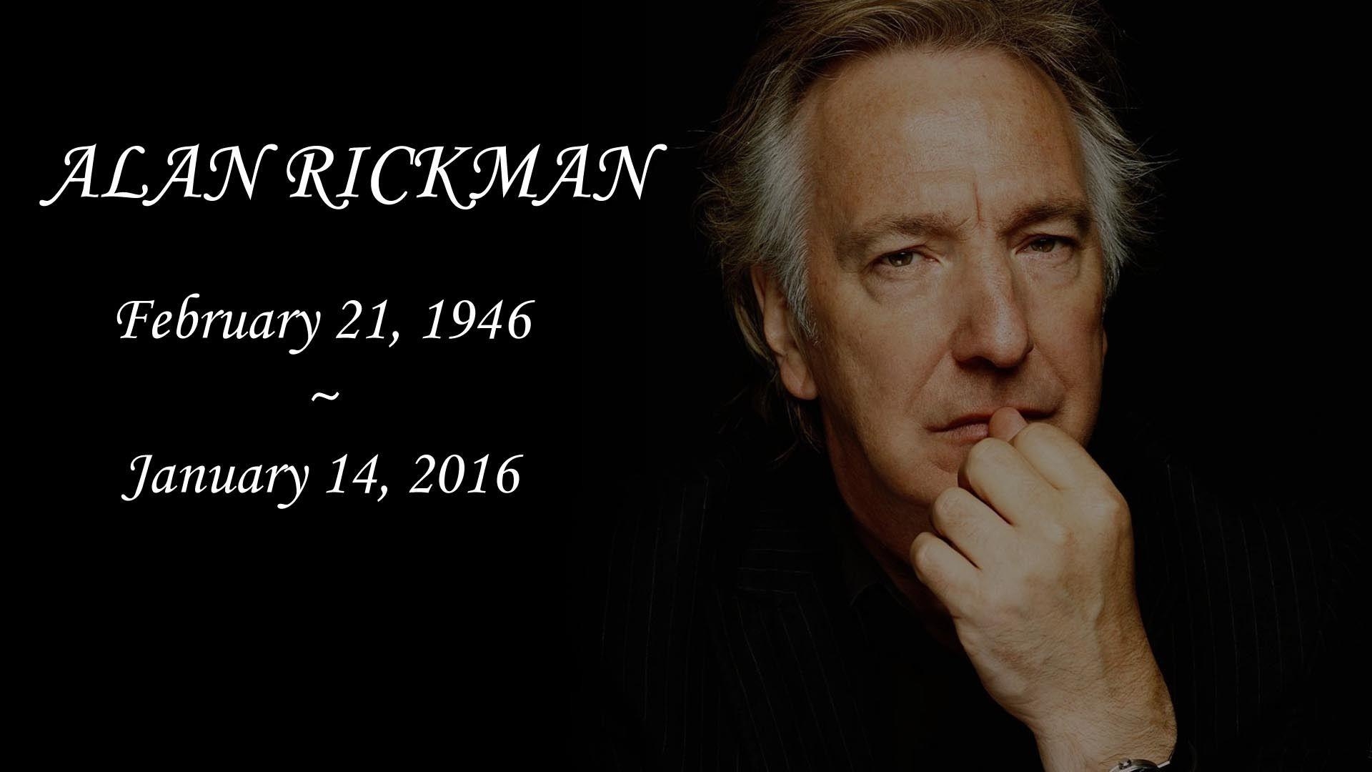 Alan Rickman, hochauflösend, Schauspielkunst, Filmikone, 1920x1080 Full HD Desktop