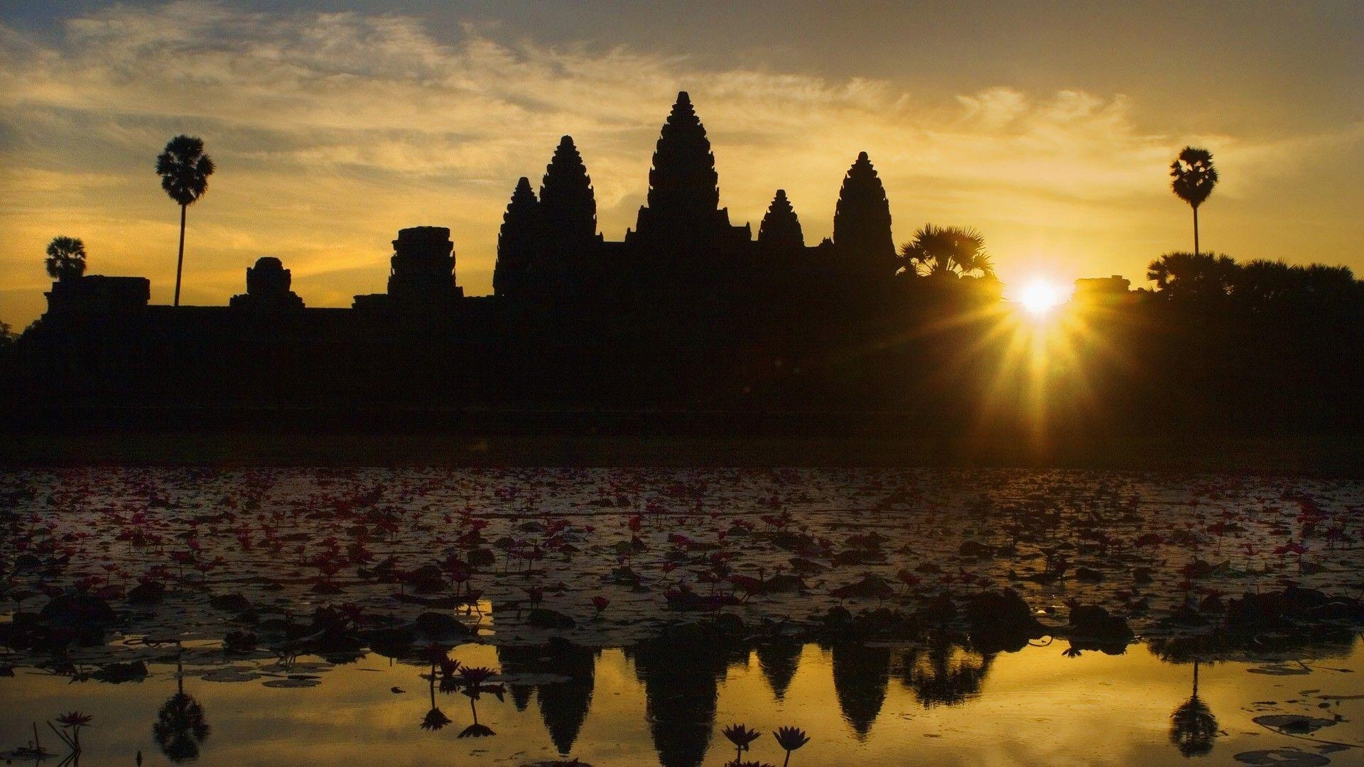 Kambodscha, HD, Angkor Wat, Natur, Reisen, 1920x1080 Full HD Desktop