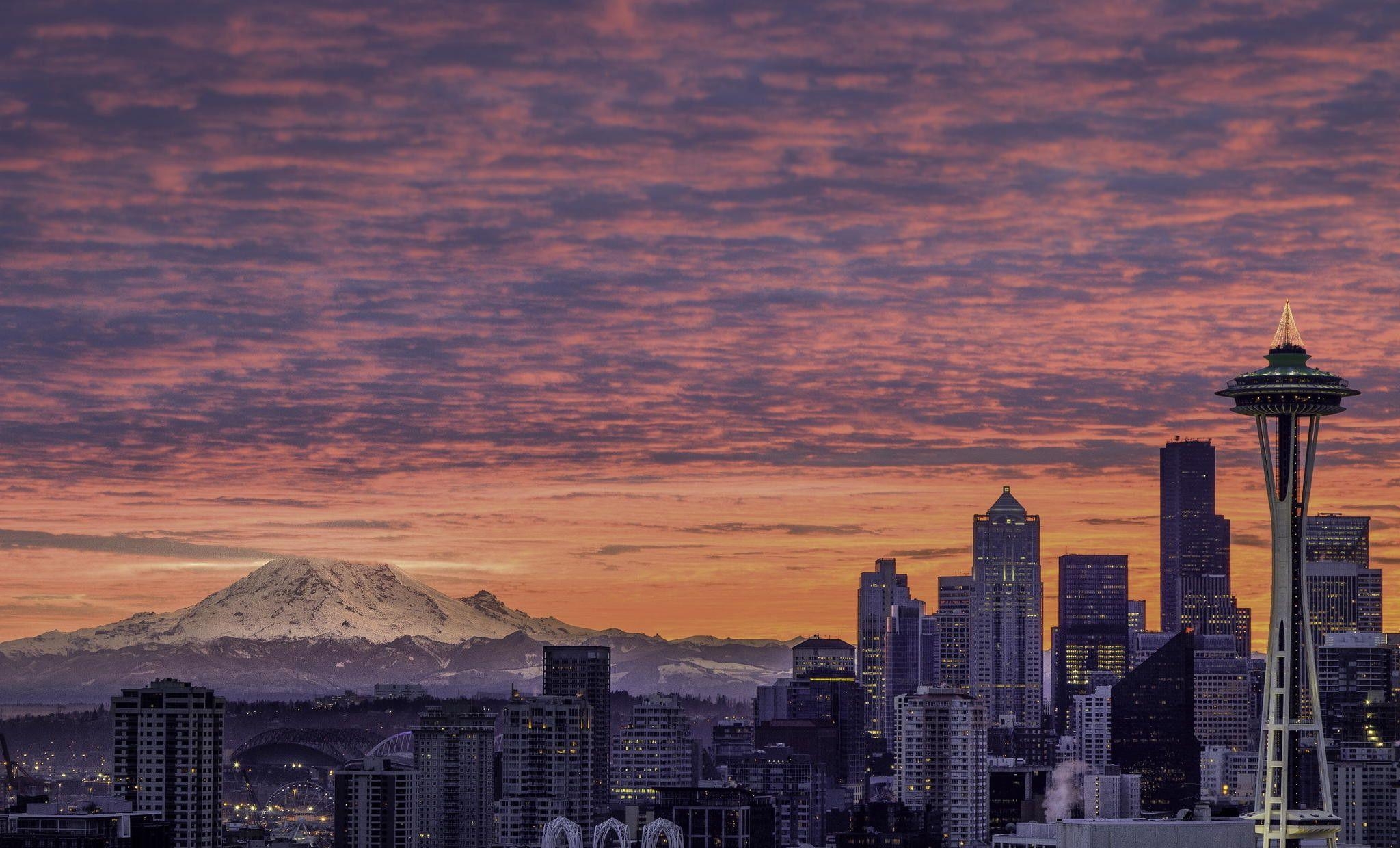 Seattle, Reisen, Bild, Desktop, Stadthintergrund, 2050x1240 HD Desktop