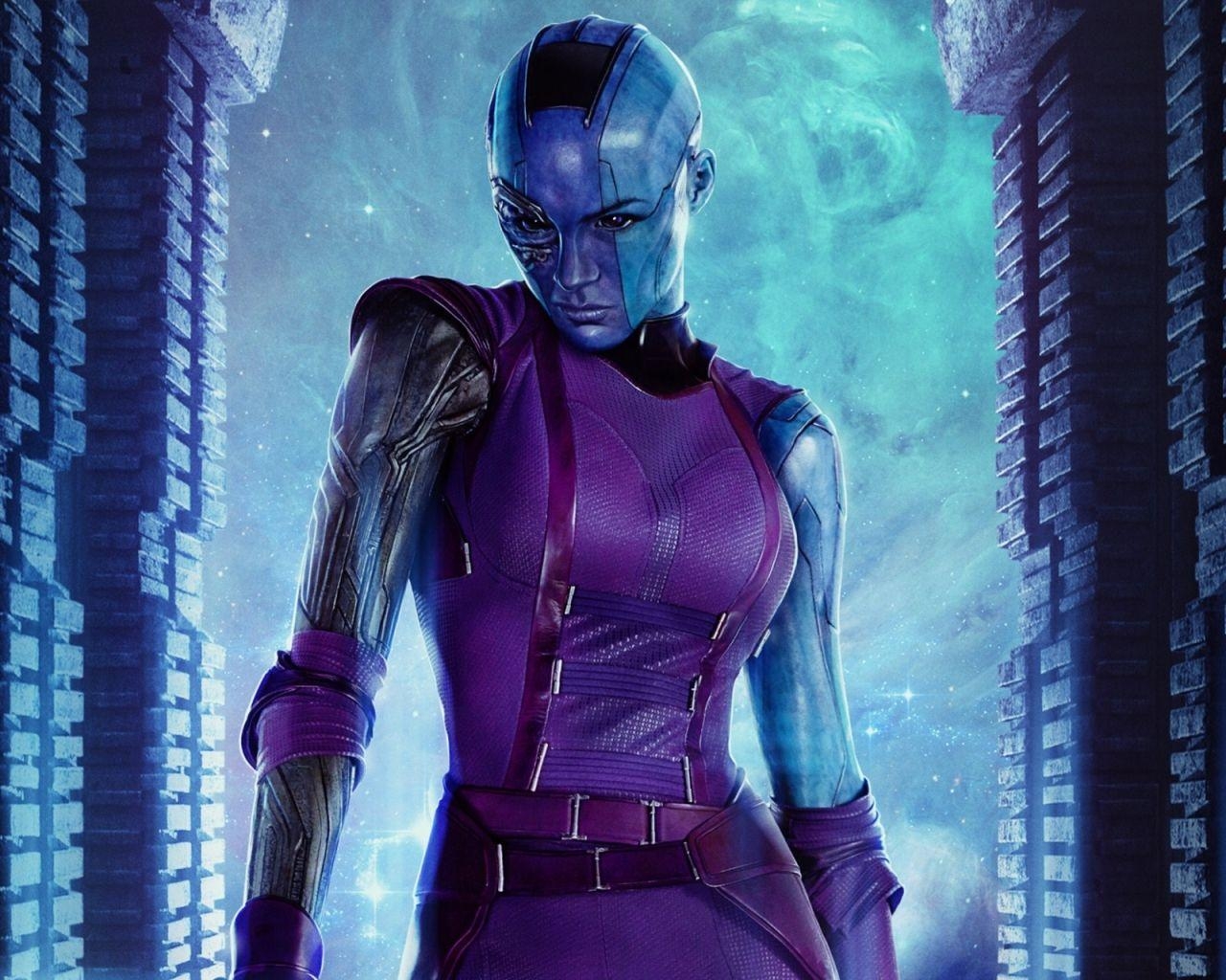 Nebula, Marvel, Guardians of the Galaxy, Comics, Sci-Fi, 1280x1030 HD Desktop