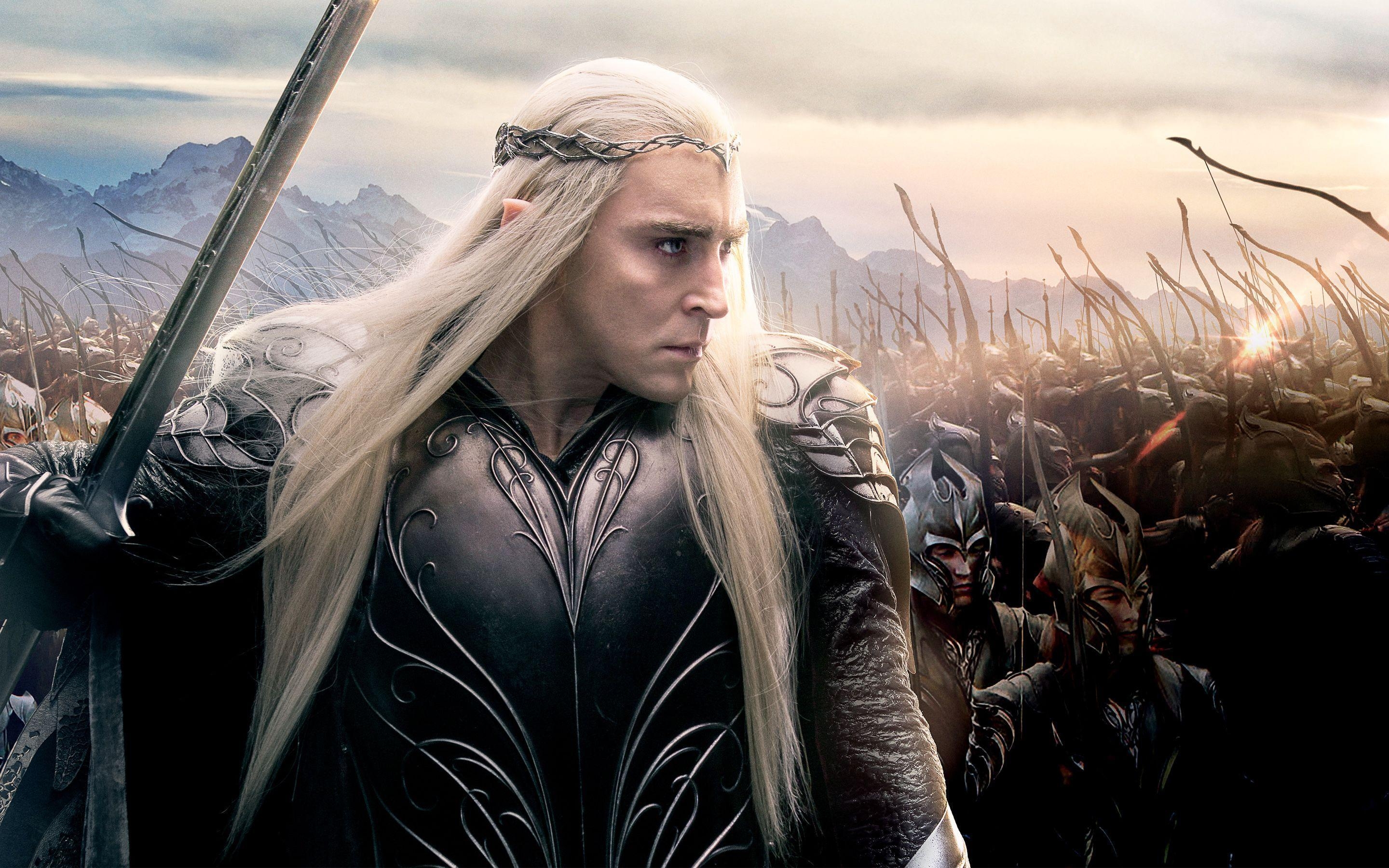 Thranduil, Der Hobbit, Wallpaper, Elbenkönig, Fantasy, 2880x1800 HD Desktop