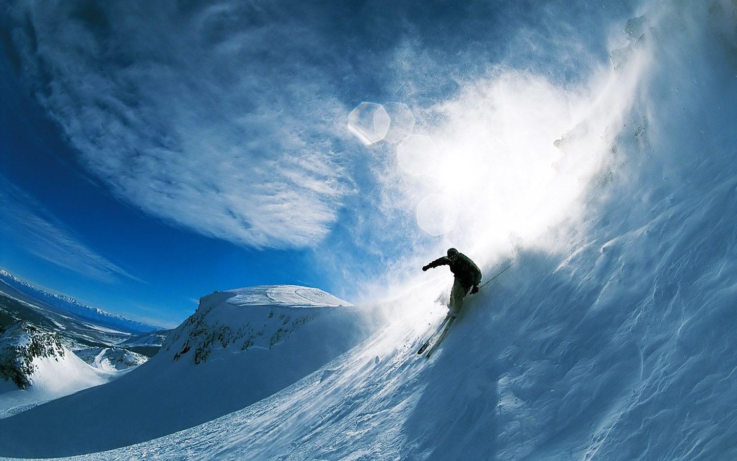 Skifahren, Foto, Erstaunlich, Winter, Abenteuer, 1440x900 HD Desktop