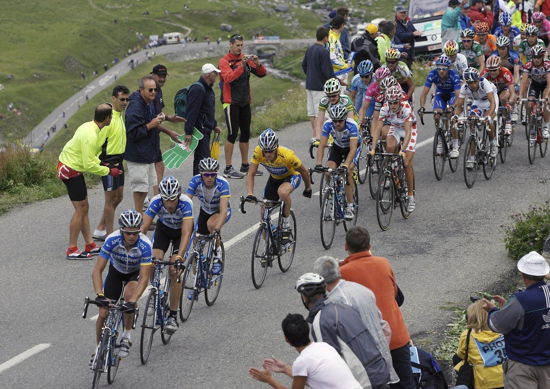 Lance Armstrong, Col du Galibier, Radsport, Frankreich, Etappe, 1800x1280 HD Desktop