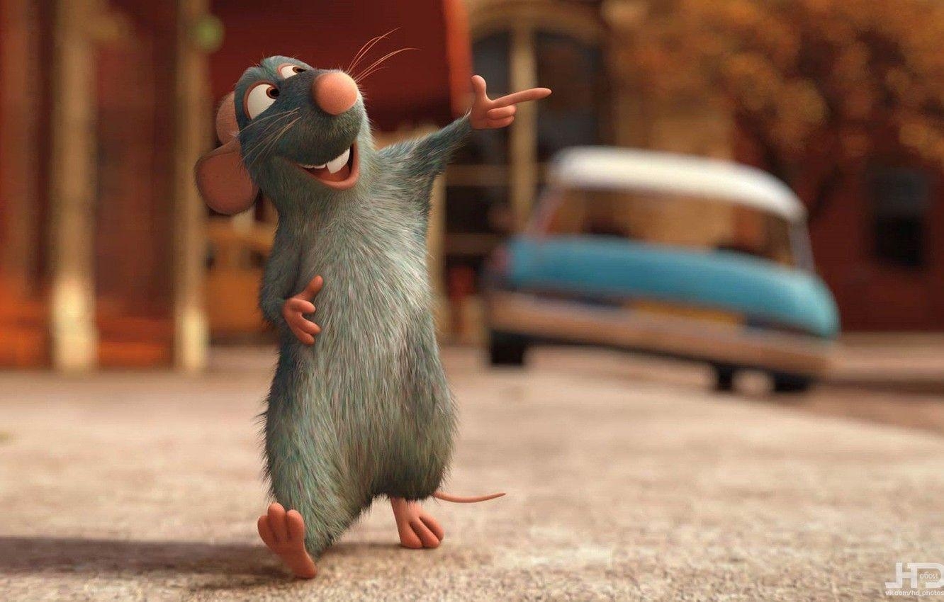 Ratatouille Film, Cartoon, Minimalistisch, Positive Stimmung, 1340x850 HD Desktop