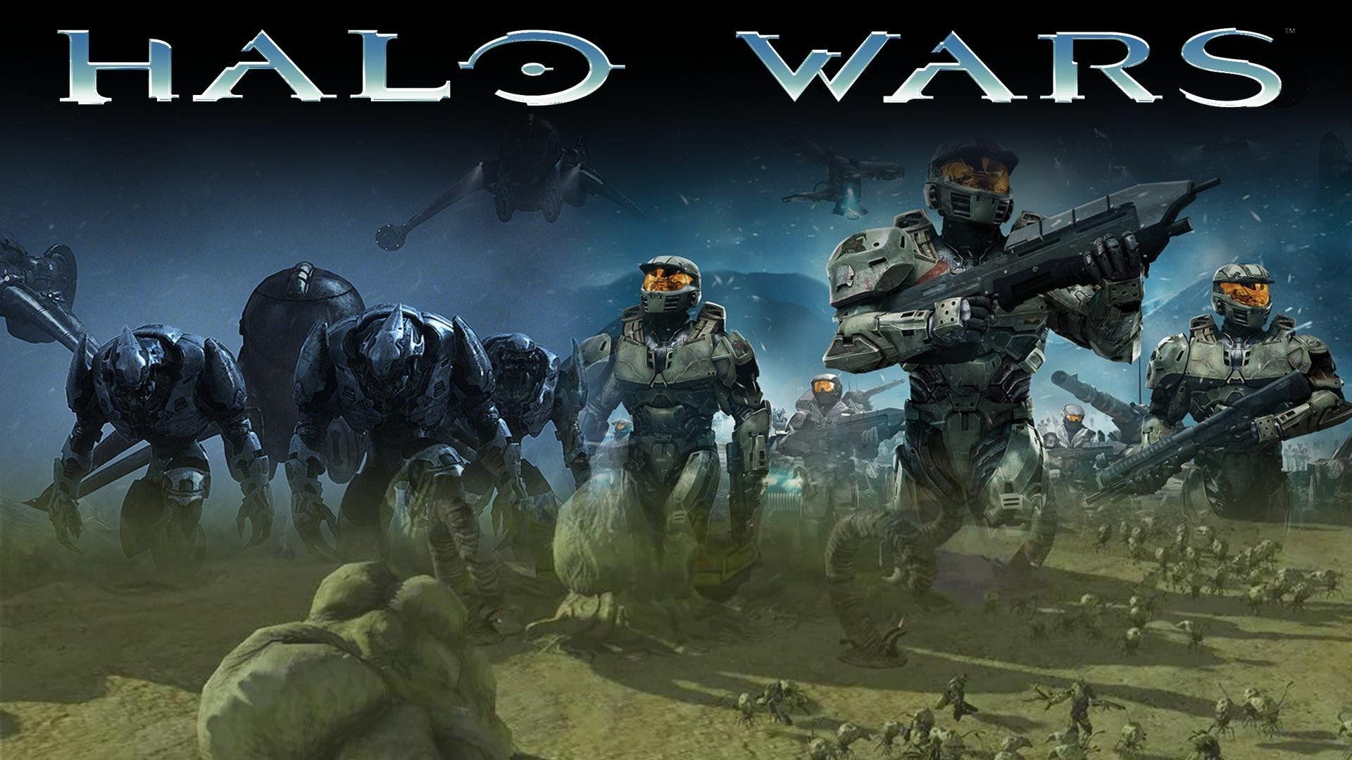 Halo Wars, Gaming, Hintergrundbild, Sci-Fi, 1920x1080 Full HD Desktop